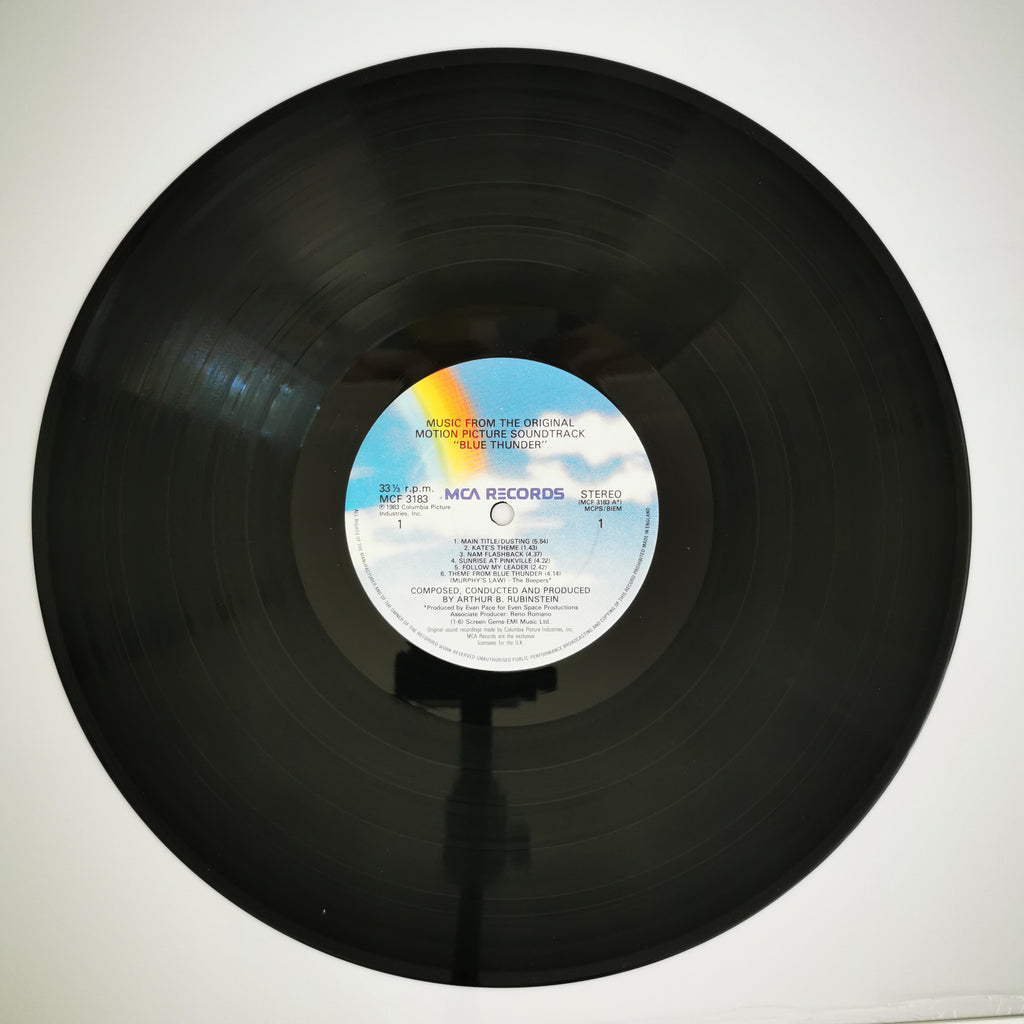 Blue Thunder TV Soundtrack Vinyl LP Record