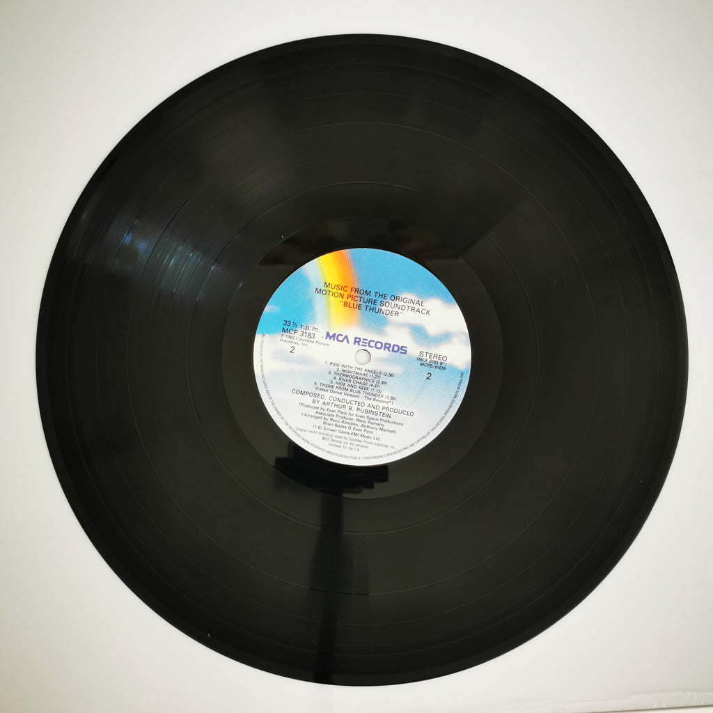 Blue Thunder TV Soundtrack Vinyl LP Record