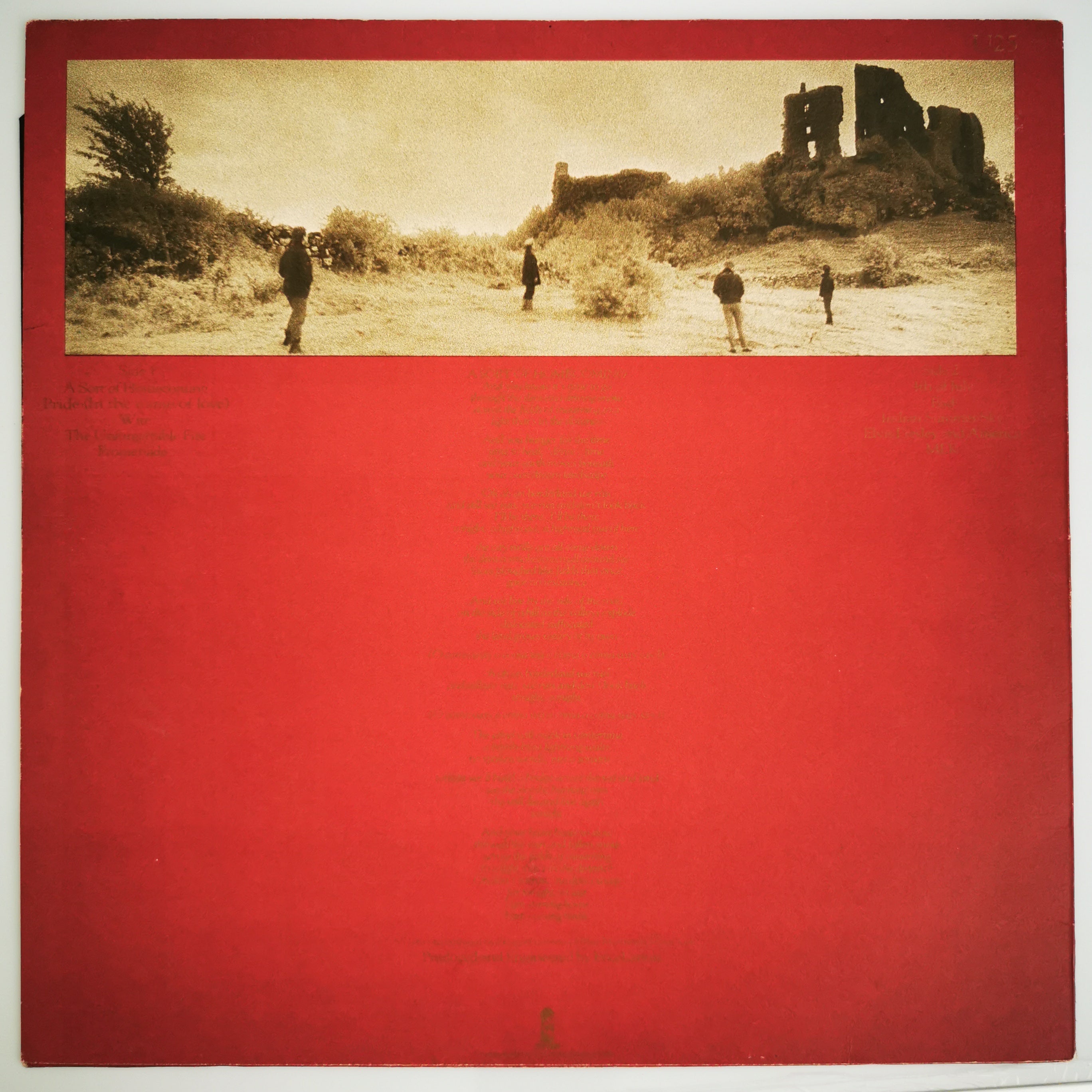 U2 The Unforgettable Fire Vinyl LP Record