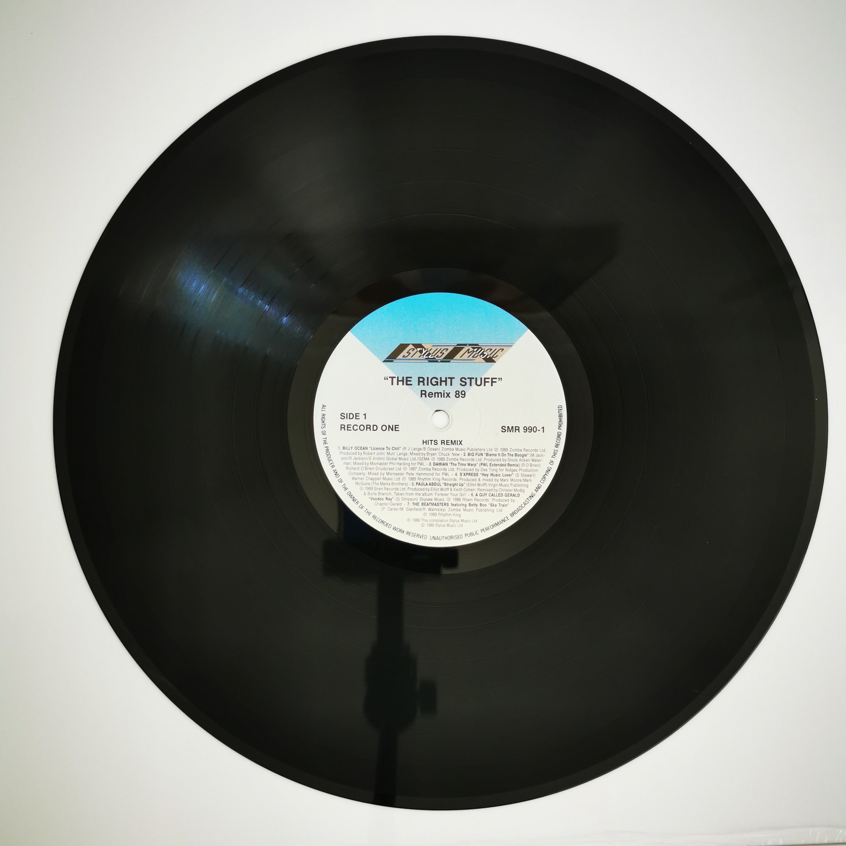 Various-Dance The Right Stuff Remix 89 Double Vinyl LP