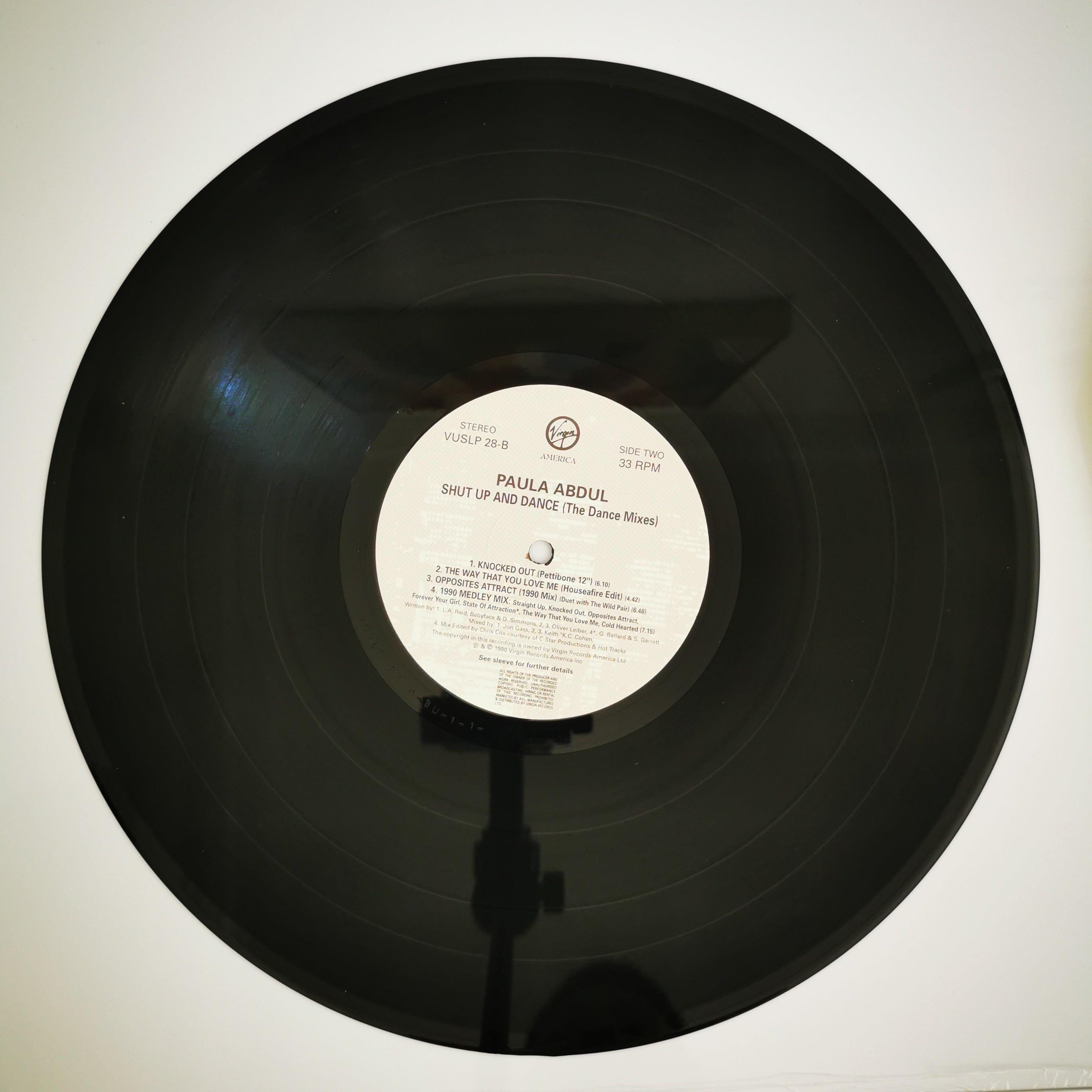 Paula Abdul – Shut Up And Dance Mixes (Exclusive UK Version) Vinyl