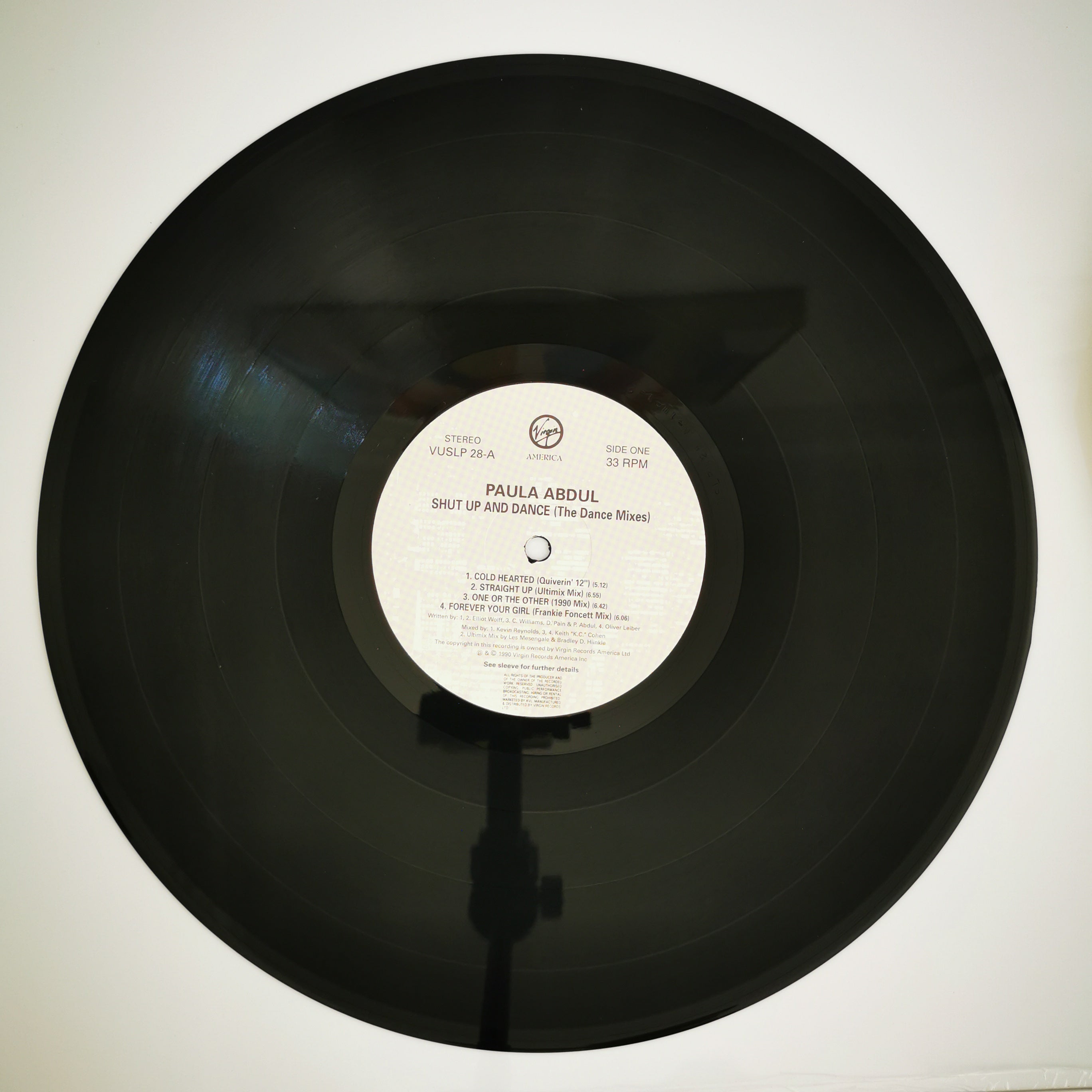 Paula Abdul – Shut Up And Dance Mixes (Exclusive UK Version) Vinyl