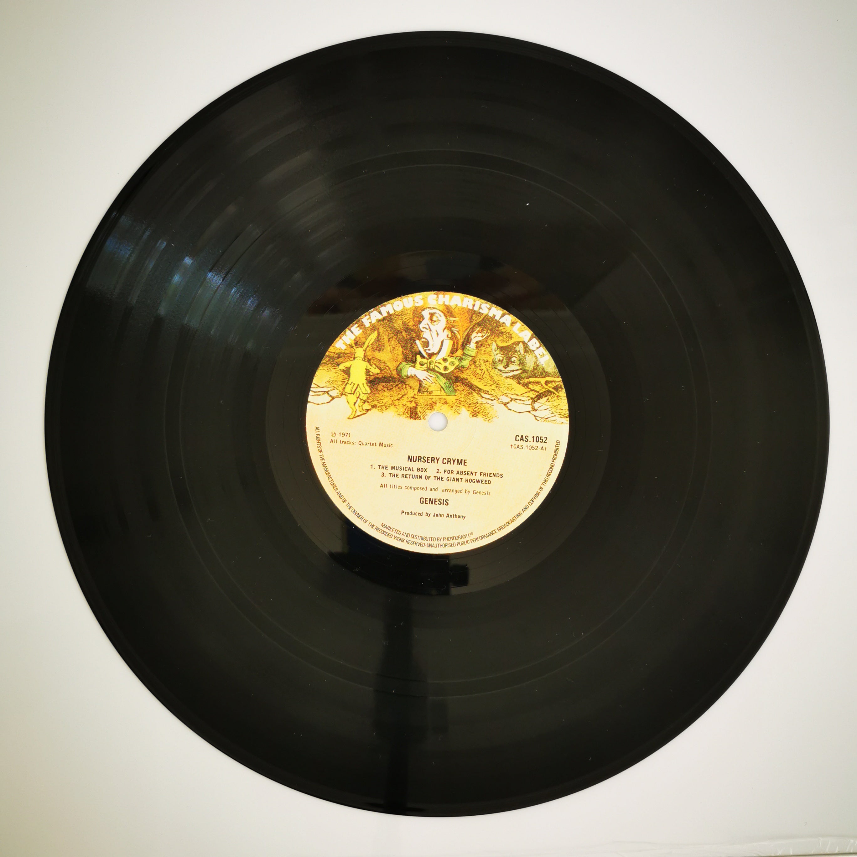 Genesis Nursery Cryme Vinyl LP Gatefold Record 1971