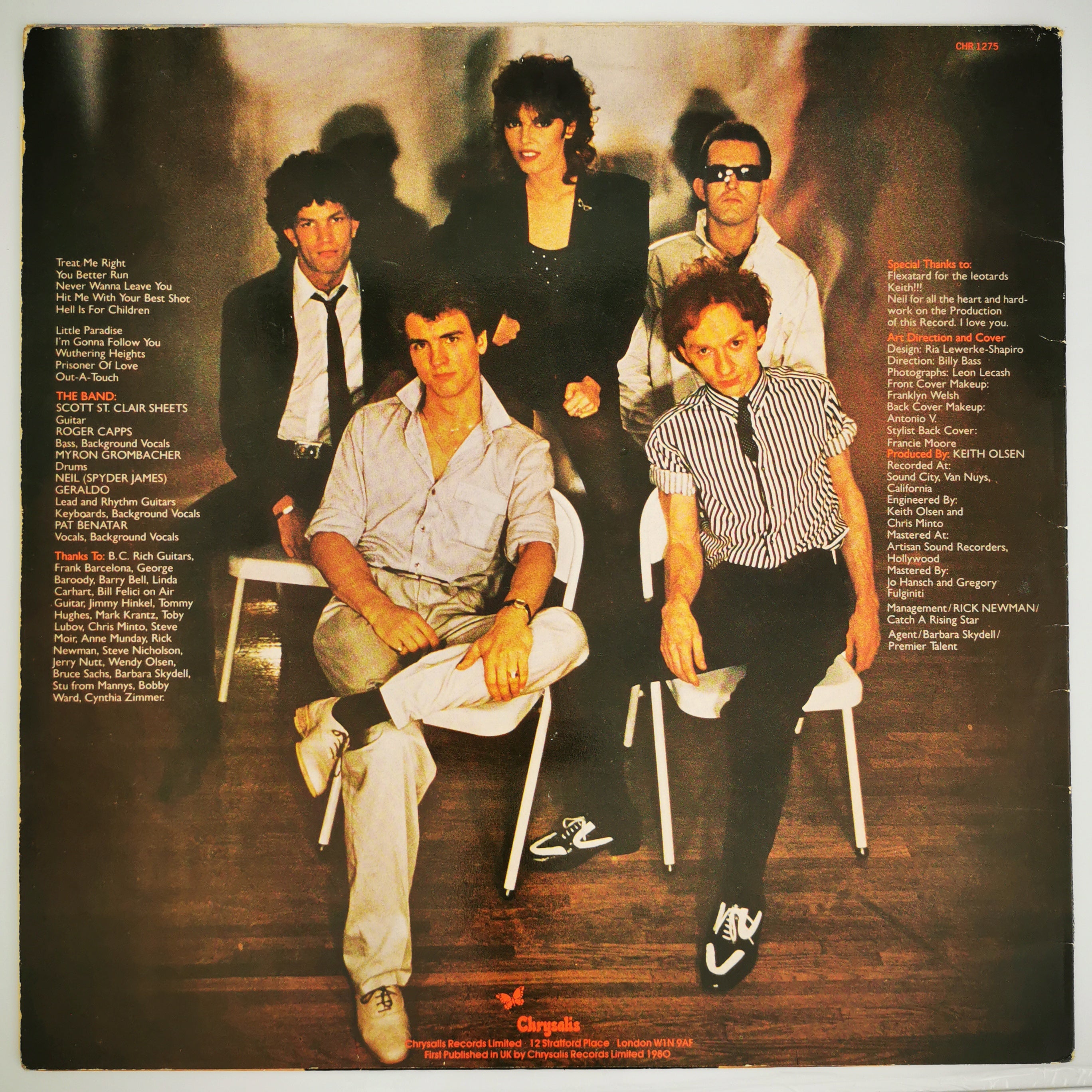 Pat Benatar – Crimes Of Passion Vinyl LP Record
