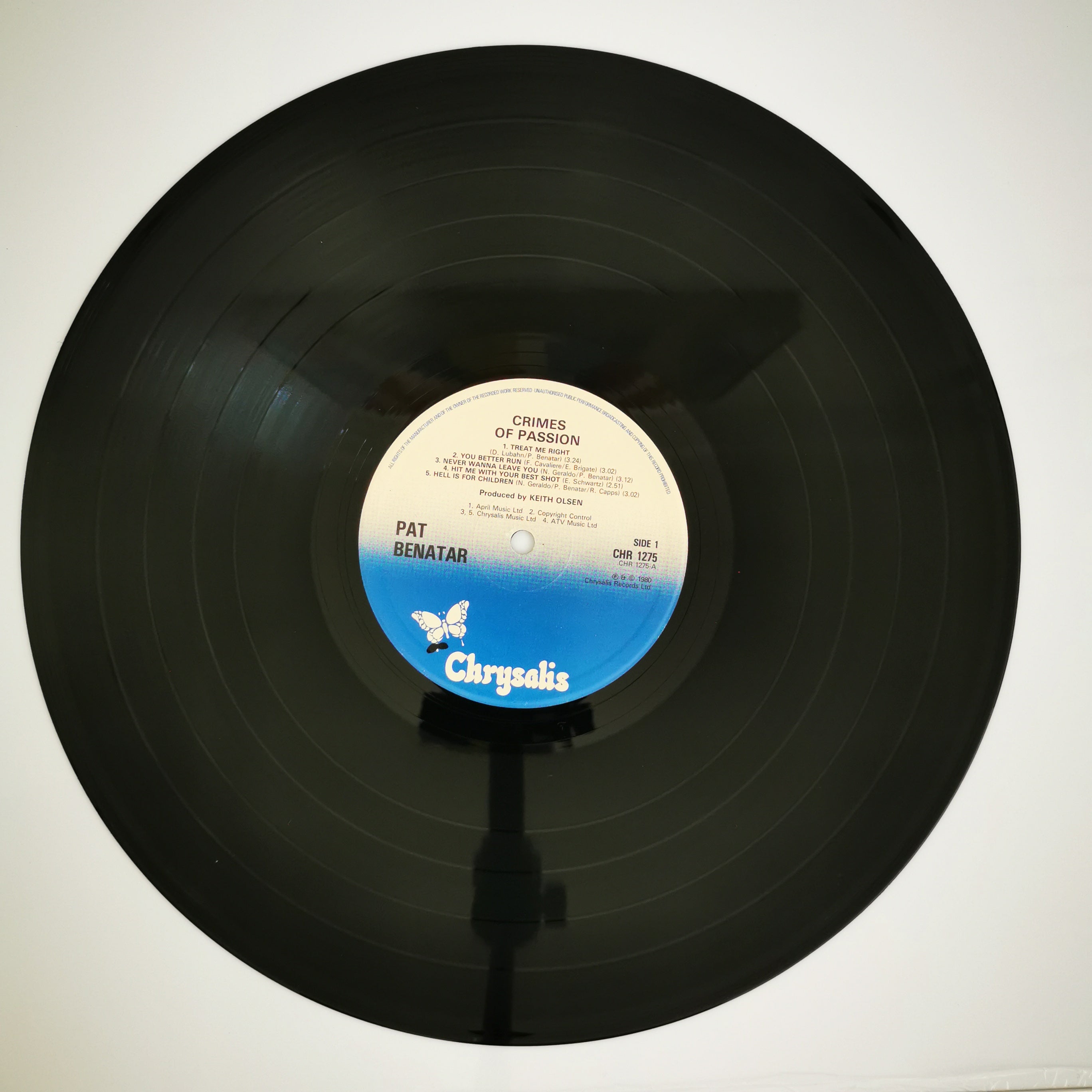 Pat Benatar – Crimes Of Passion Vinyl LP Record