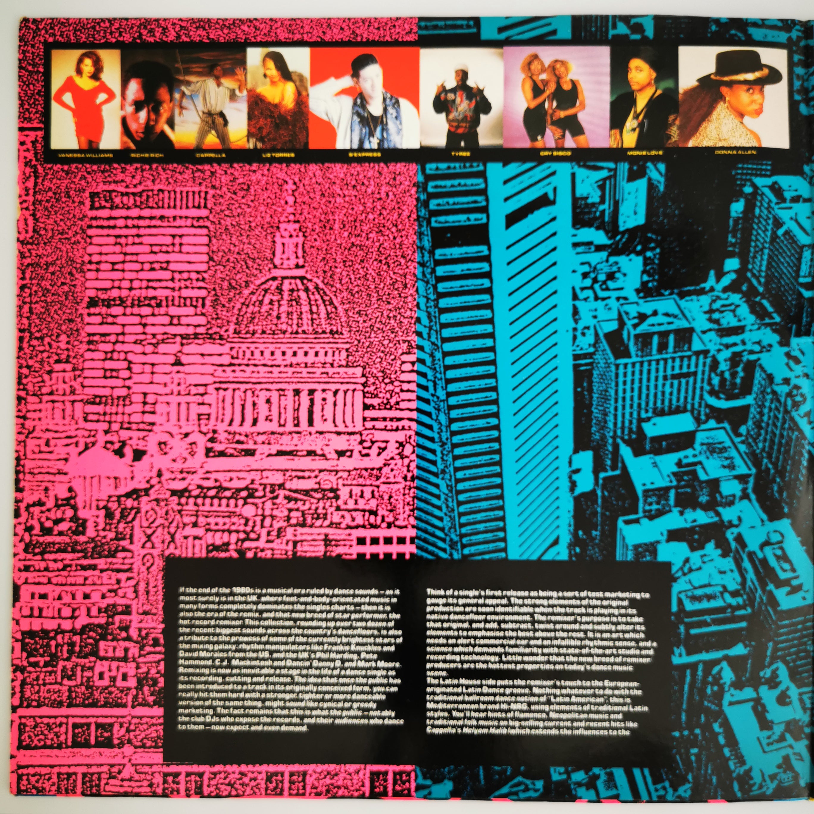 Dance The Right Stuff Remix 89 Double Vinyl LP