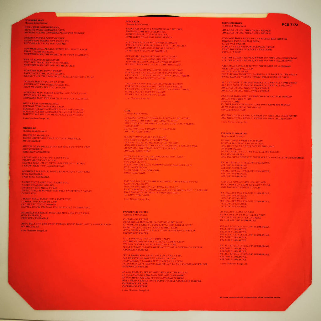 The Beatles The Beatles 1962-1966 Vinyl LP Record