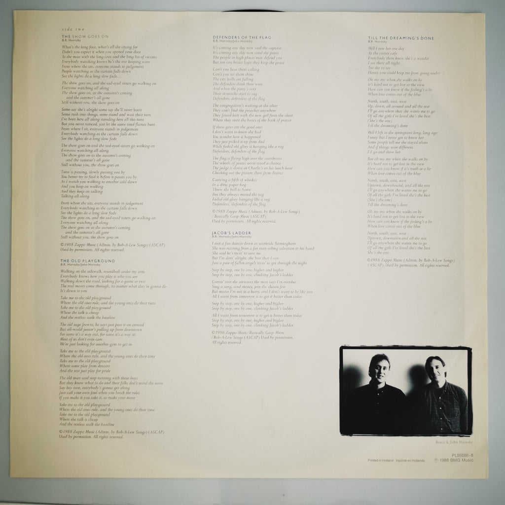 Bruce Hornsby Scenes From The Southside Vinyl LP