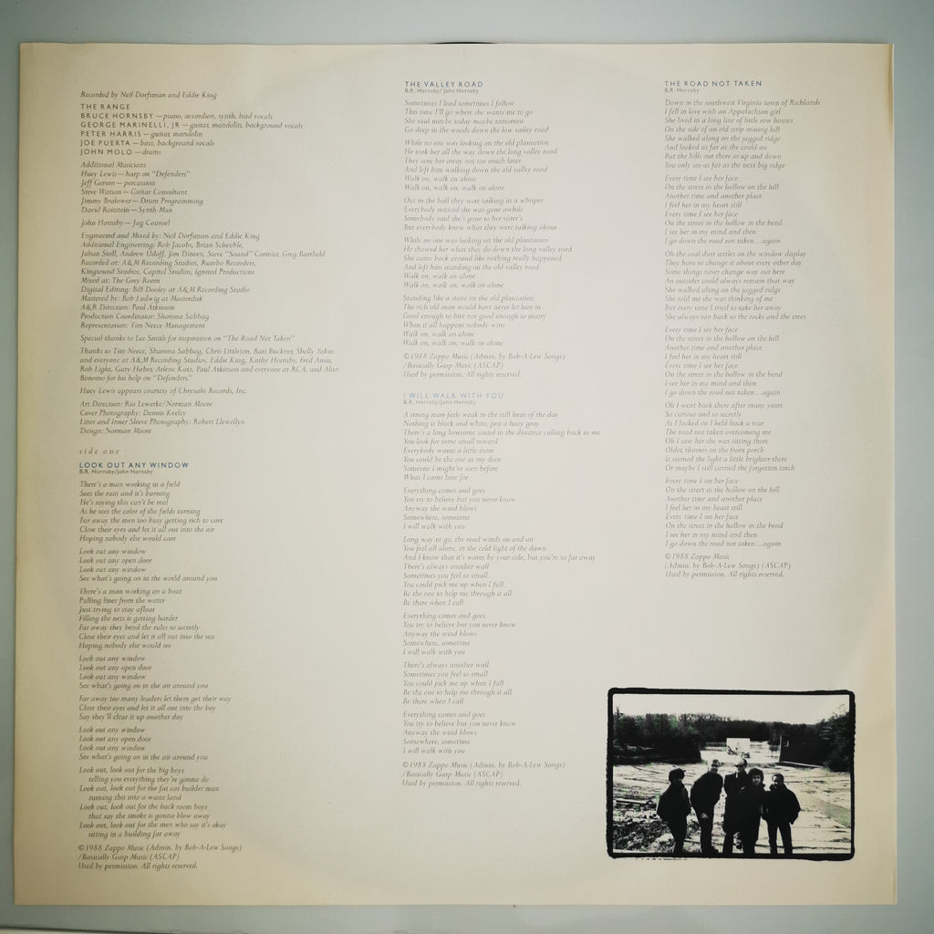 Bruce Hornsby Scenes From The Southside Vinyl LP