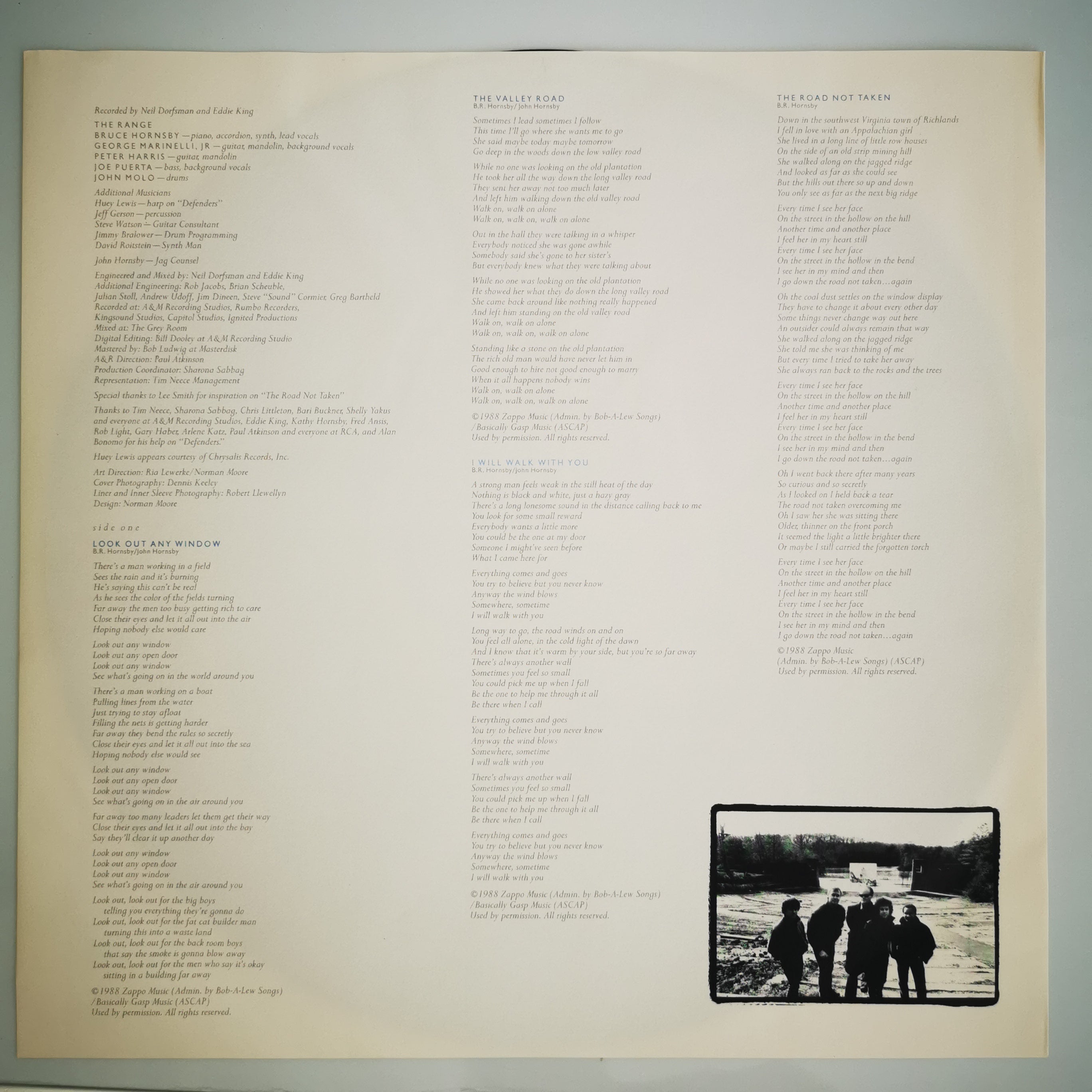 Bruce Hornsby Scenes From The Southside Vinyl LP