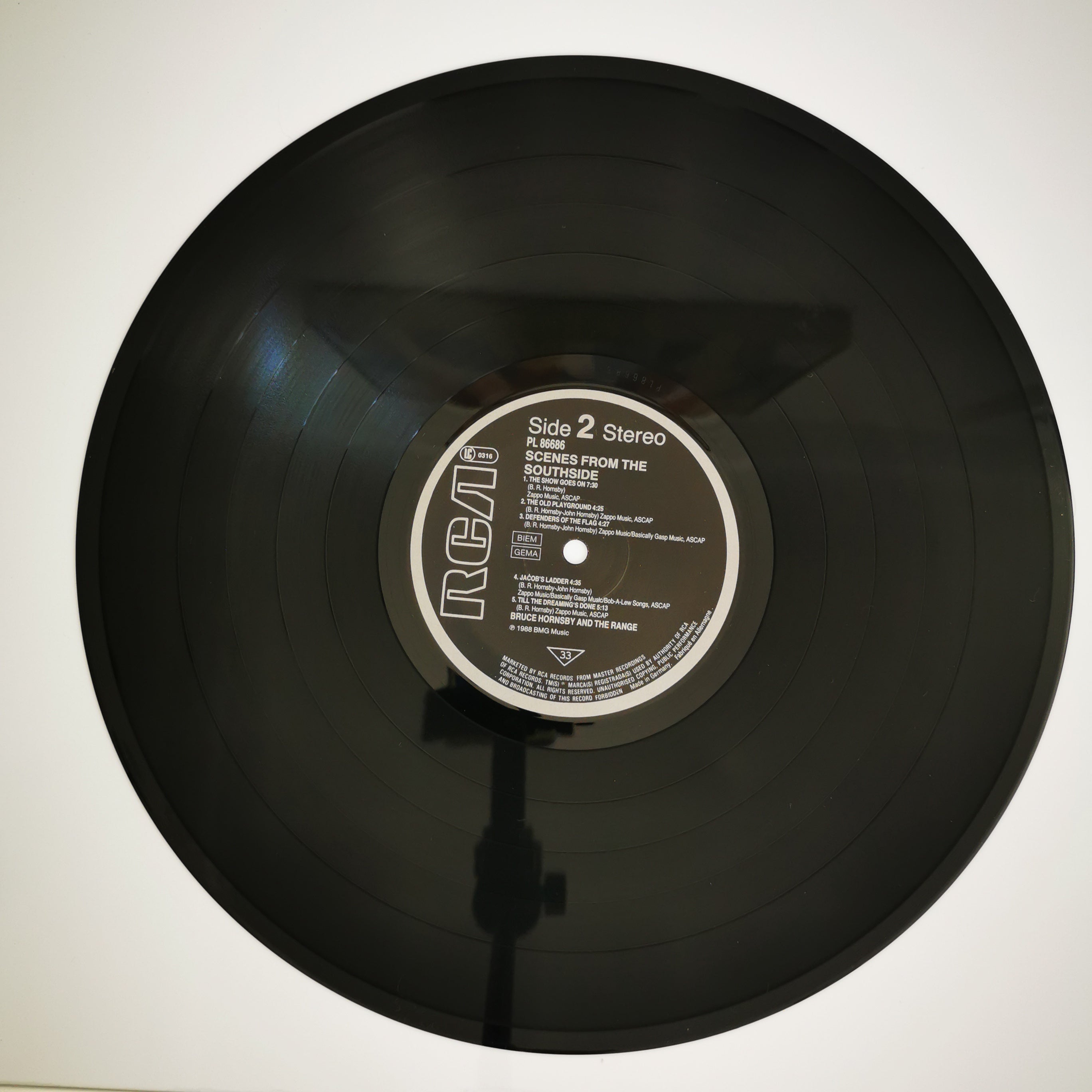 Bruce Hornsby Scenes From The Southside Vinyl LP