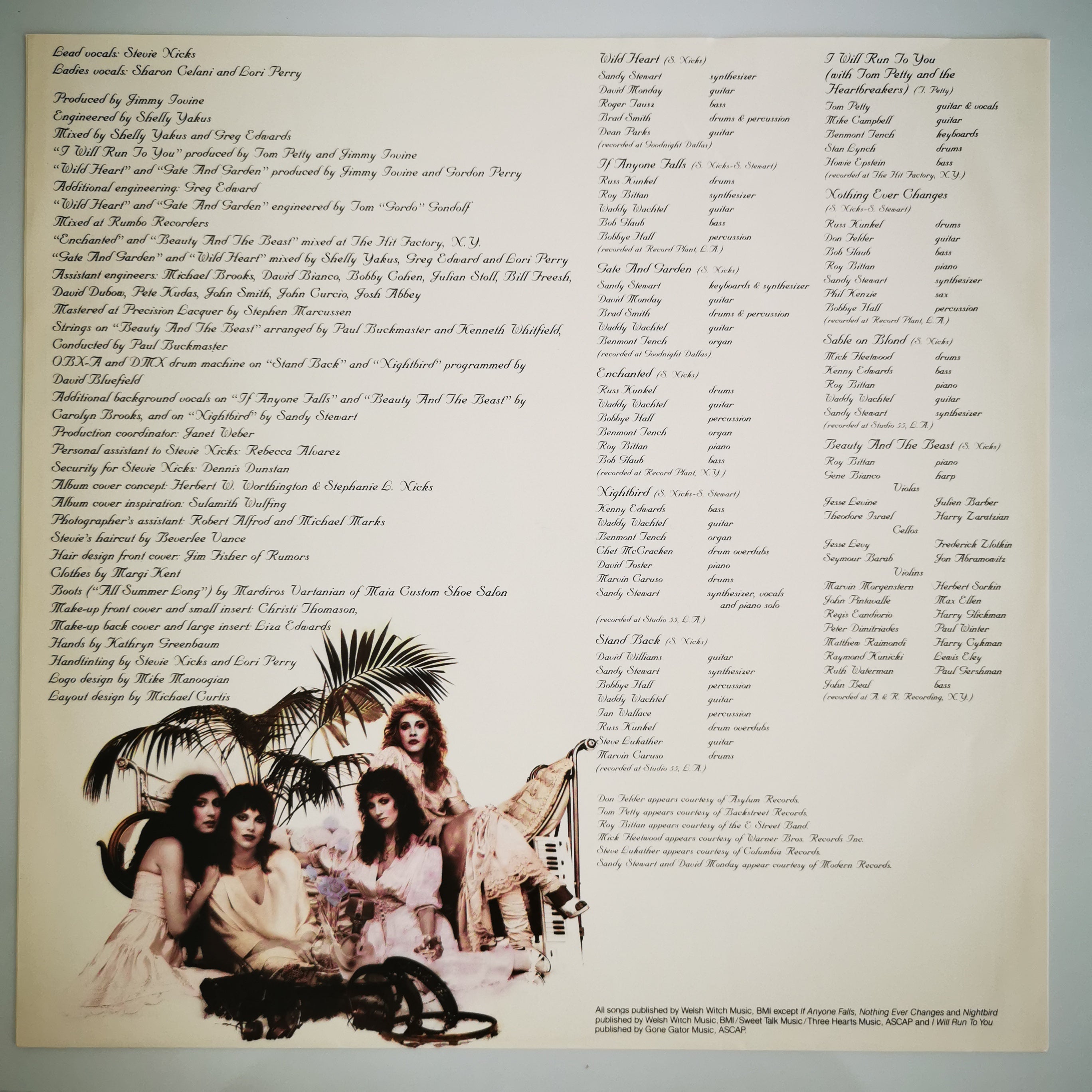 Stevie Nicks – The Wild Heart Vinyl LP Record 1983