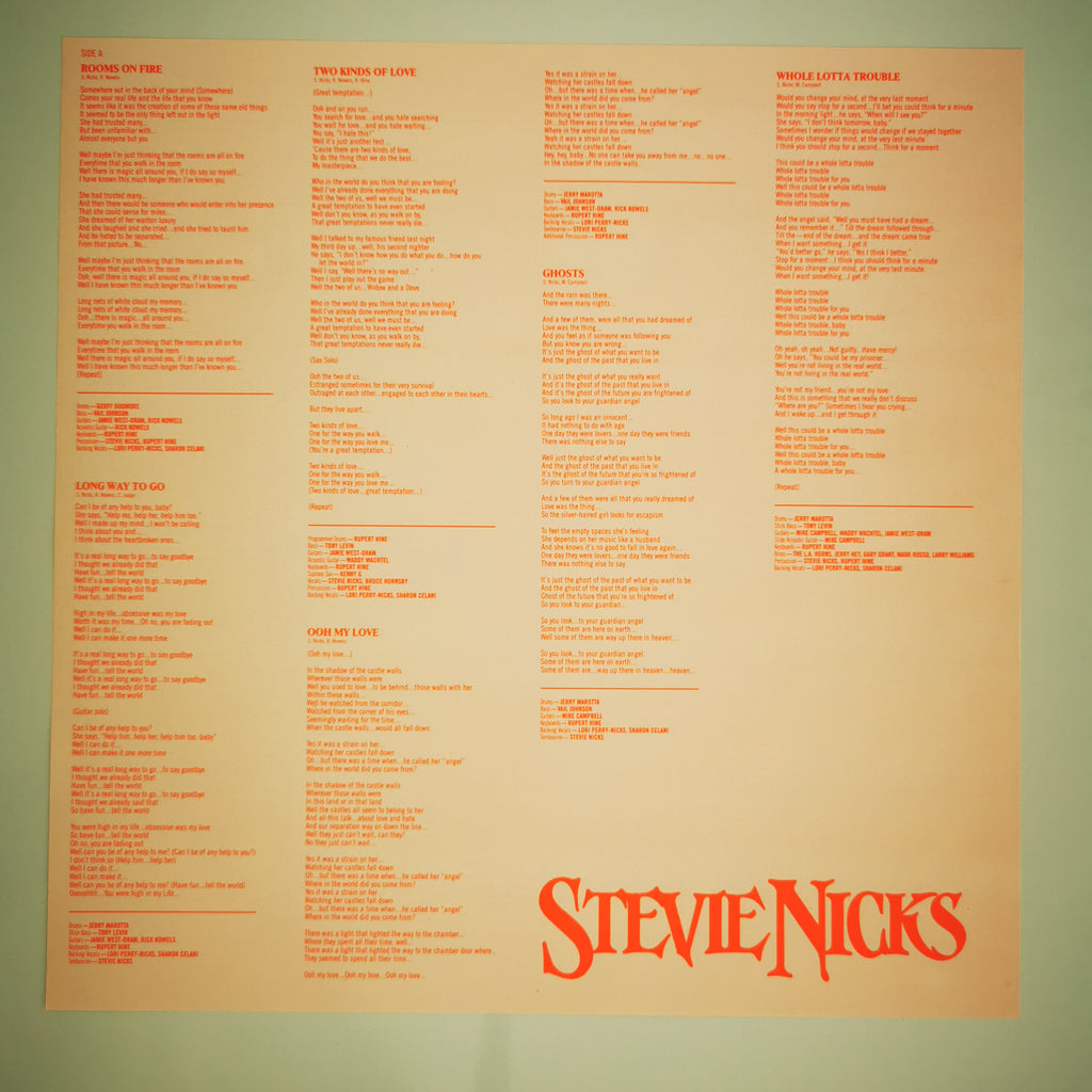 Stevie Nicks The Other Side Of The Mirror Vinyl LP 1989