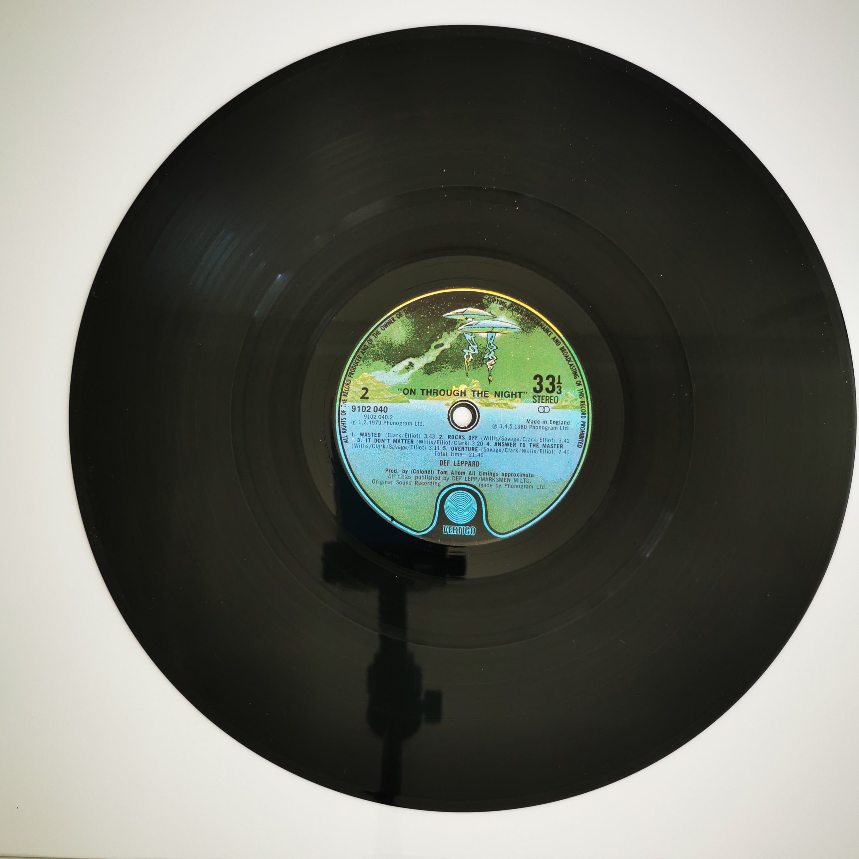 Def Leppard – On Through The Night Vinyl LP Record 1980