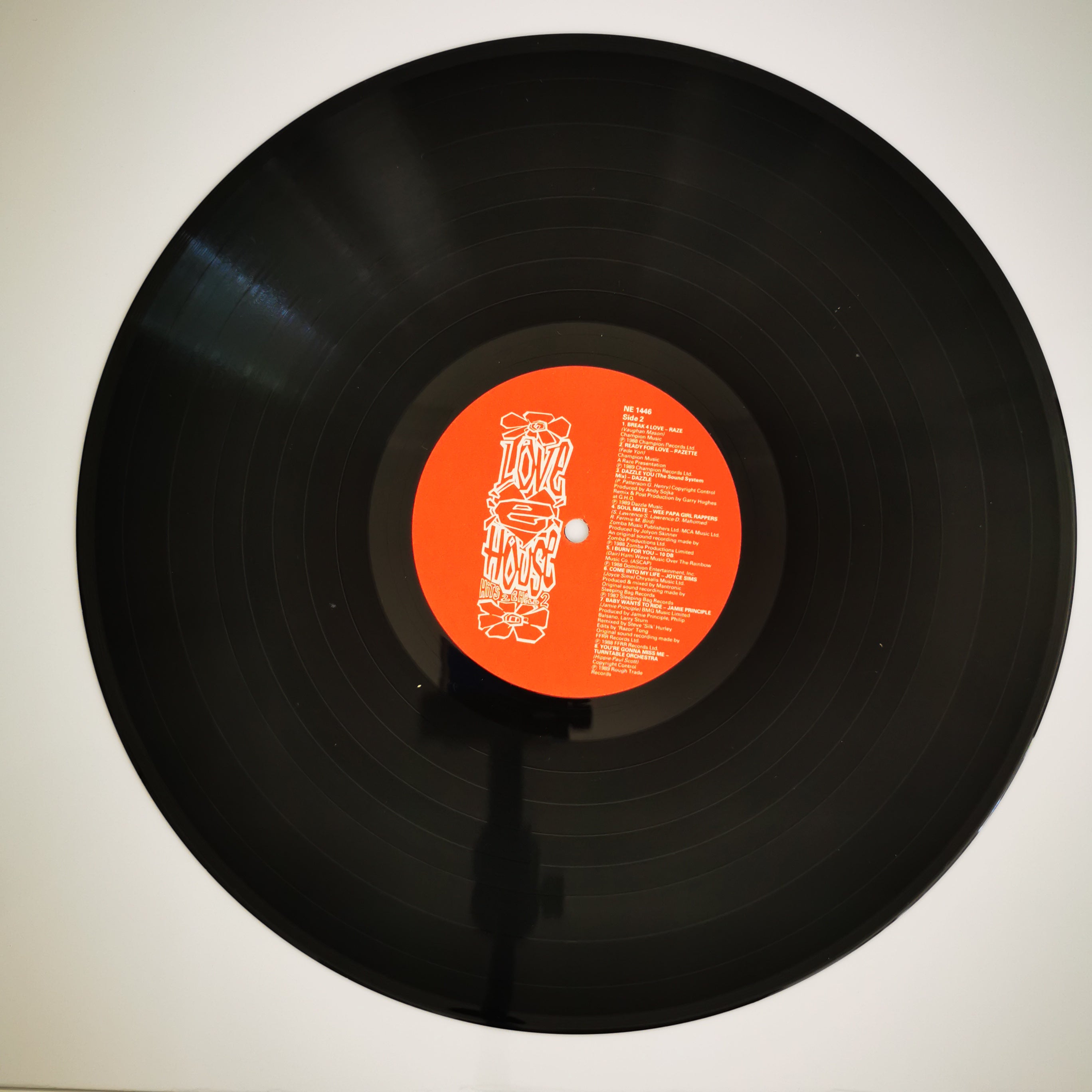 Love House Vinyl LP Various Electronic Hits Record