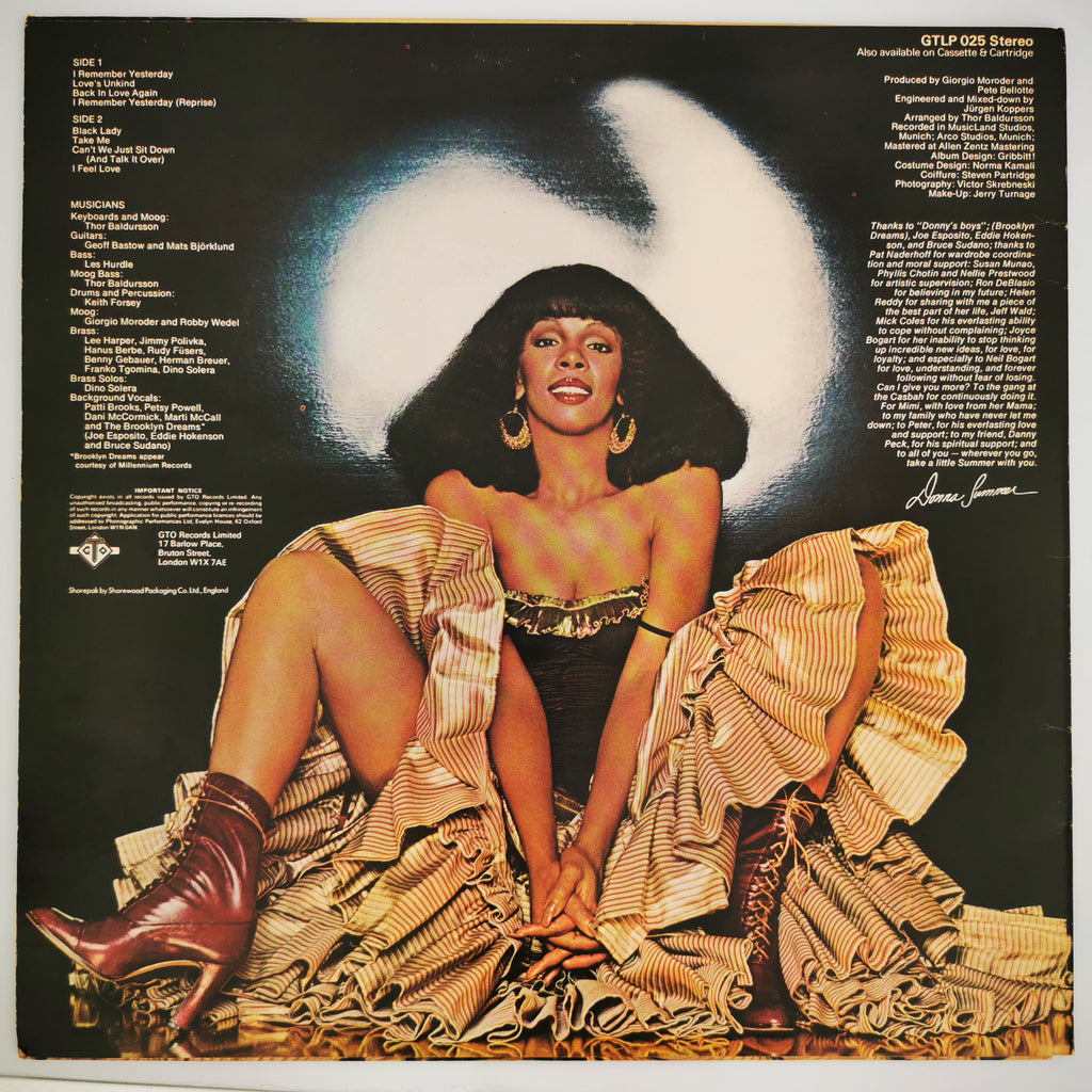 Donna Summer I Remember Yesterday Vinyl LP Record