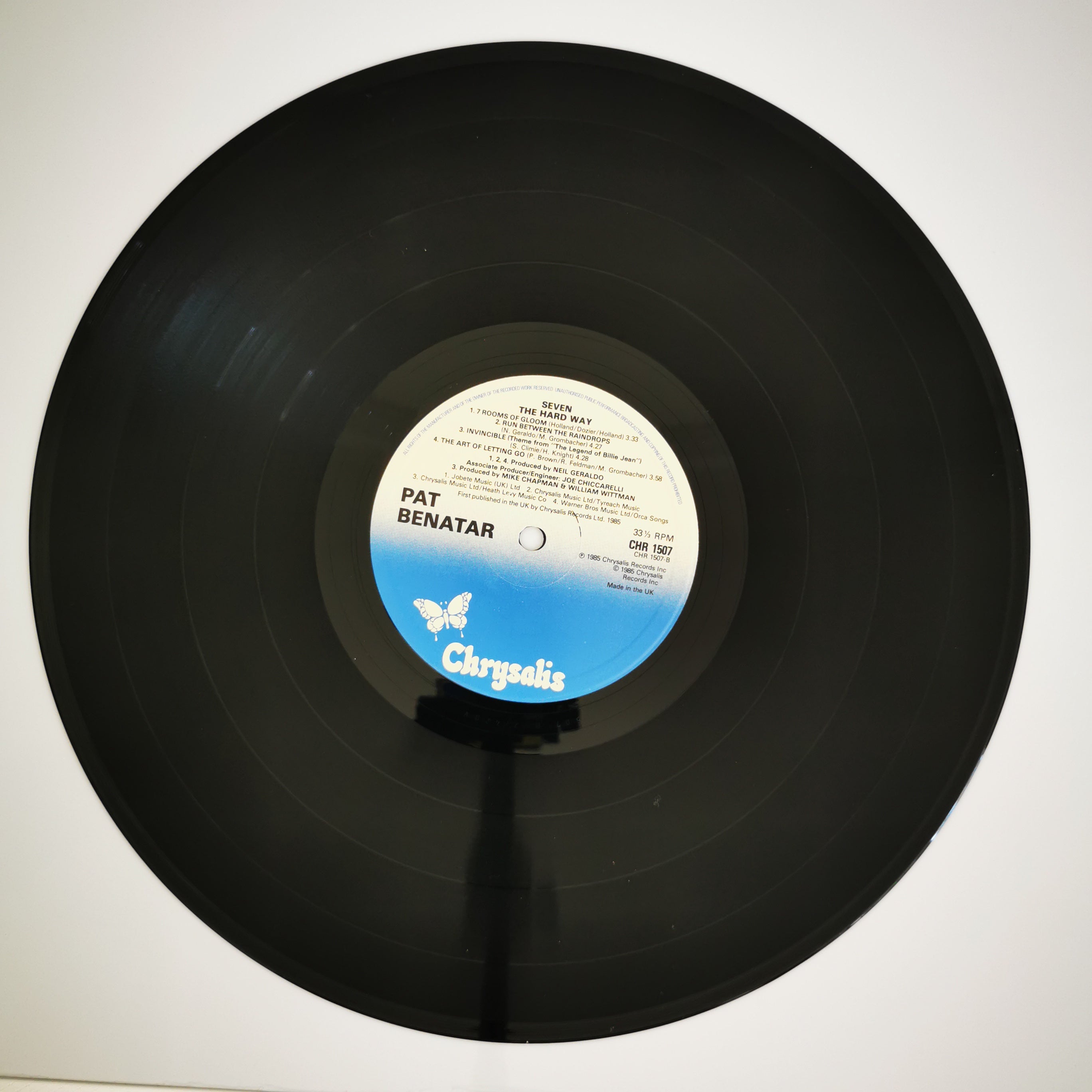 Pat Benatar – Seven The Hard Way Vinyl LP Record
