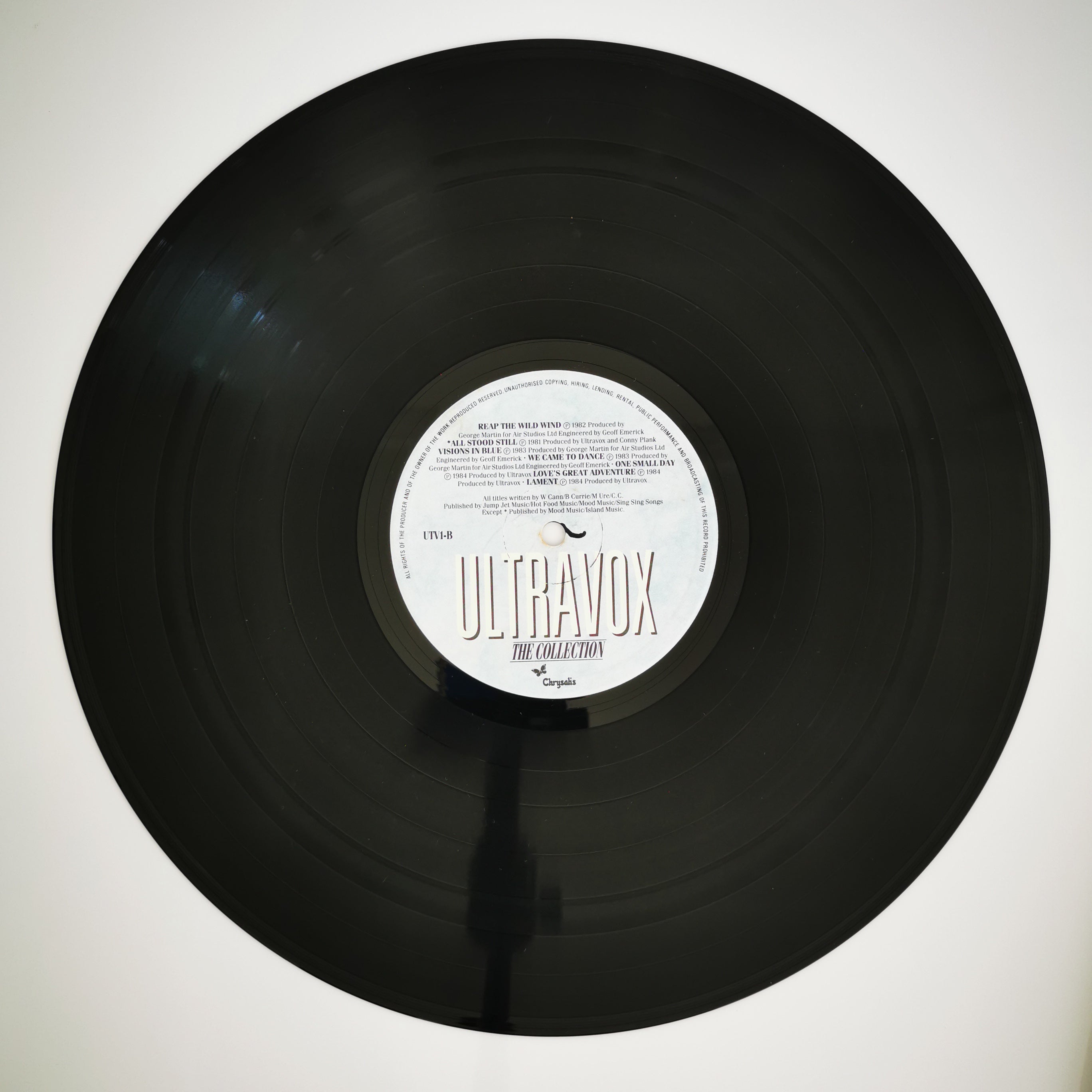 Ultravox The Collection Vinyl LP Record