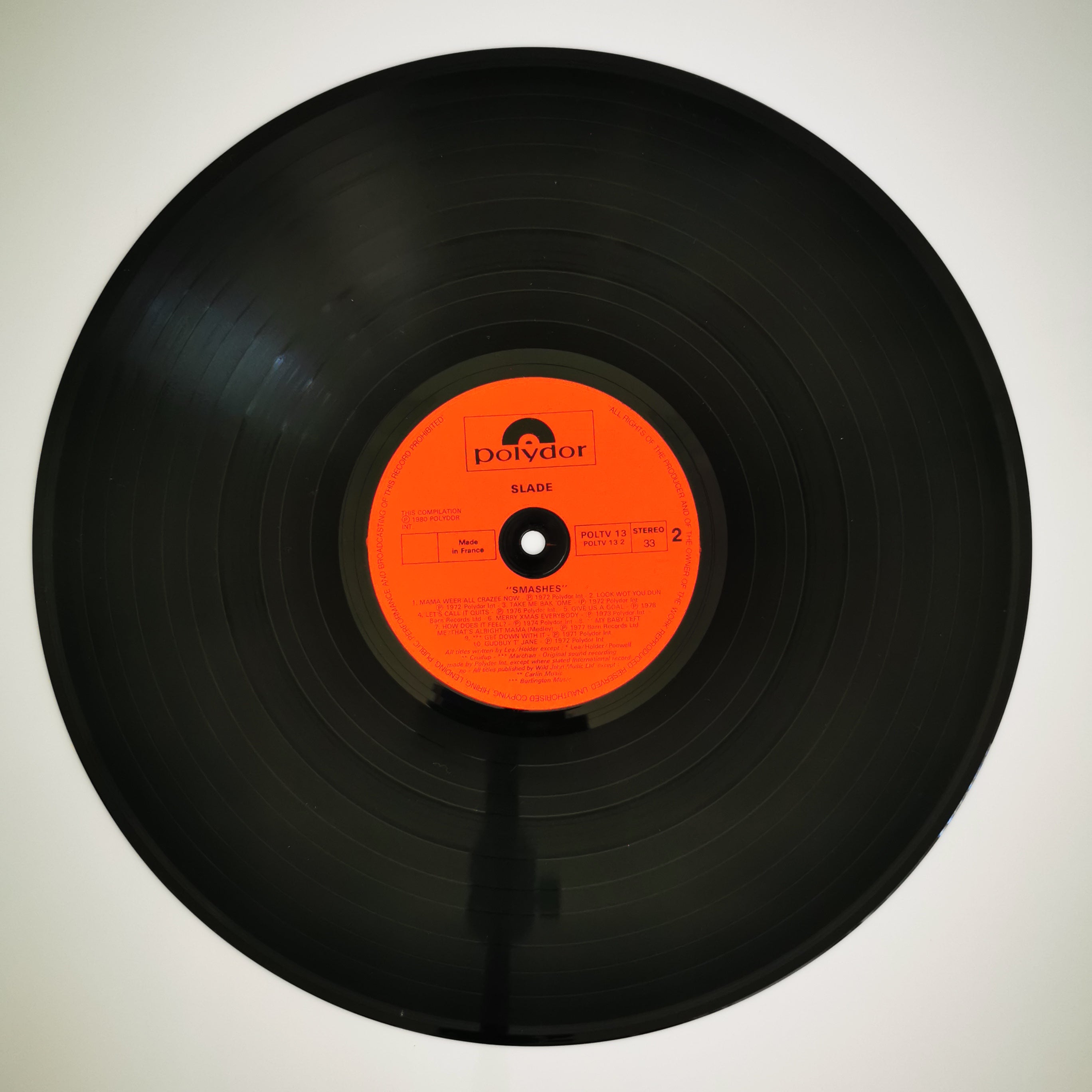 Slade Slade Smashes Vinyl LP Record
