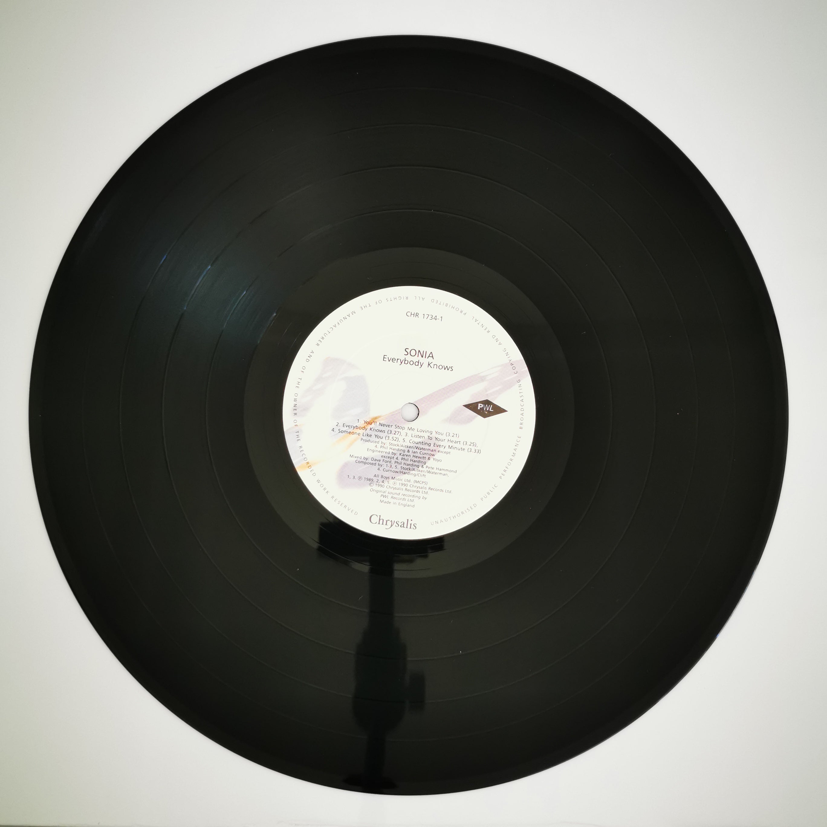 Sonia – Everybody Knows Vinyl LP Record