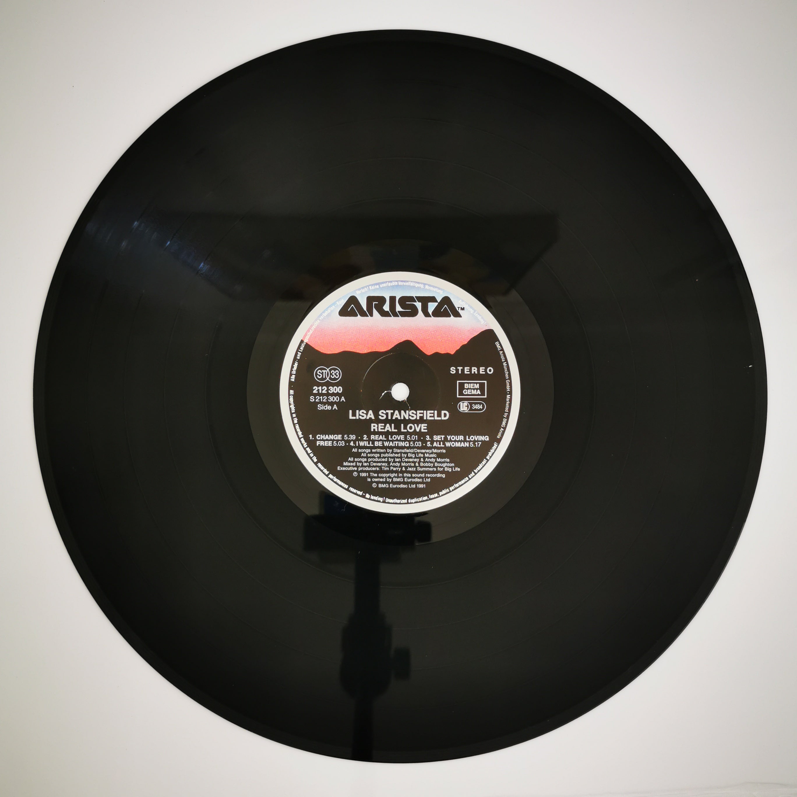 Lisa Stansfield – Real Love Vinyl LP Record