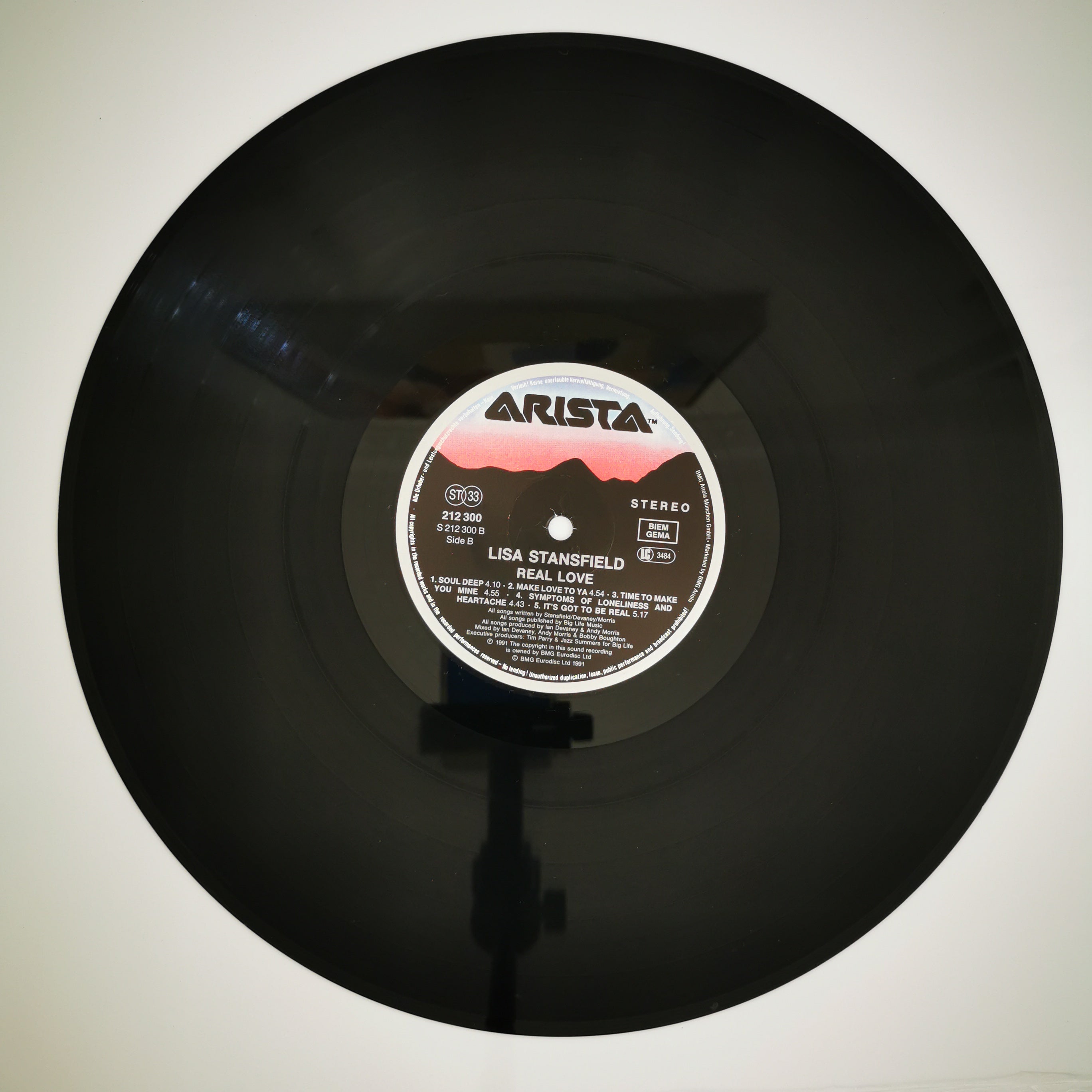 Lisa Stansfield – Real Love Vinyl LP Record