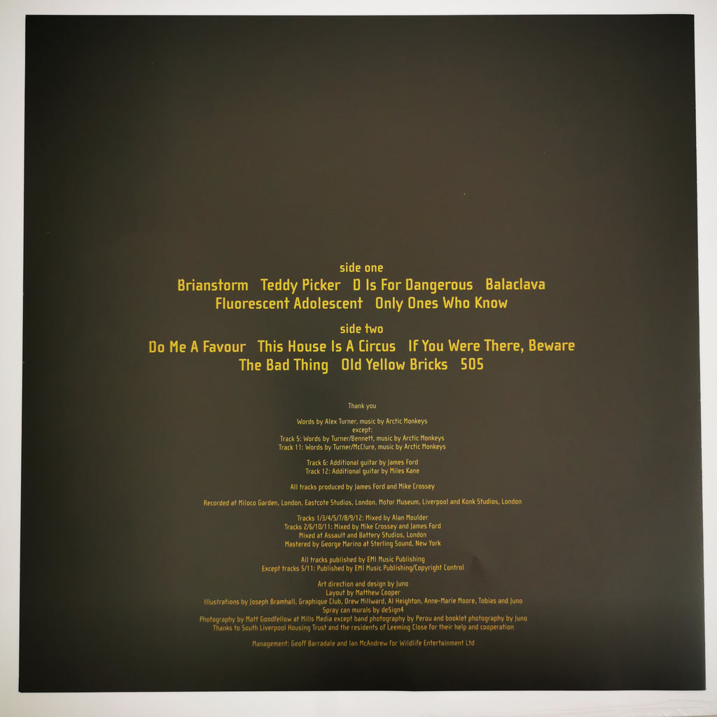 Arctic Monkeys Favourite Worst Nightmare Vinyl LP Record