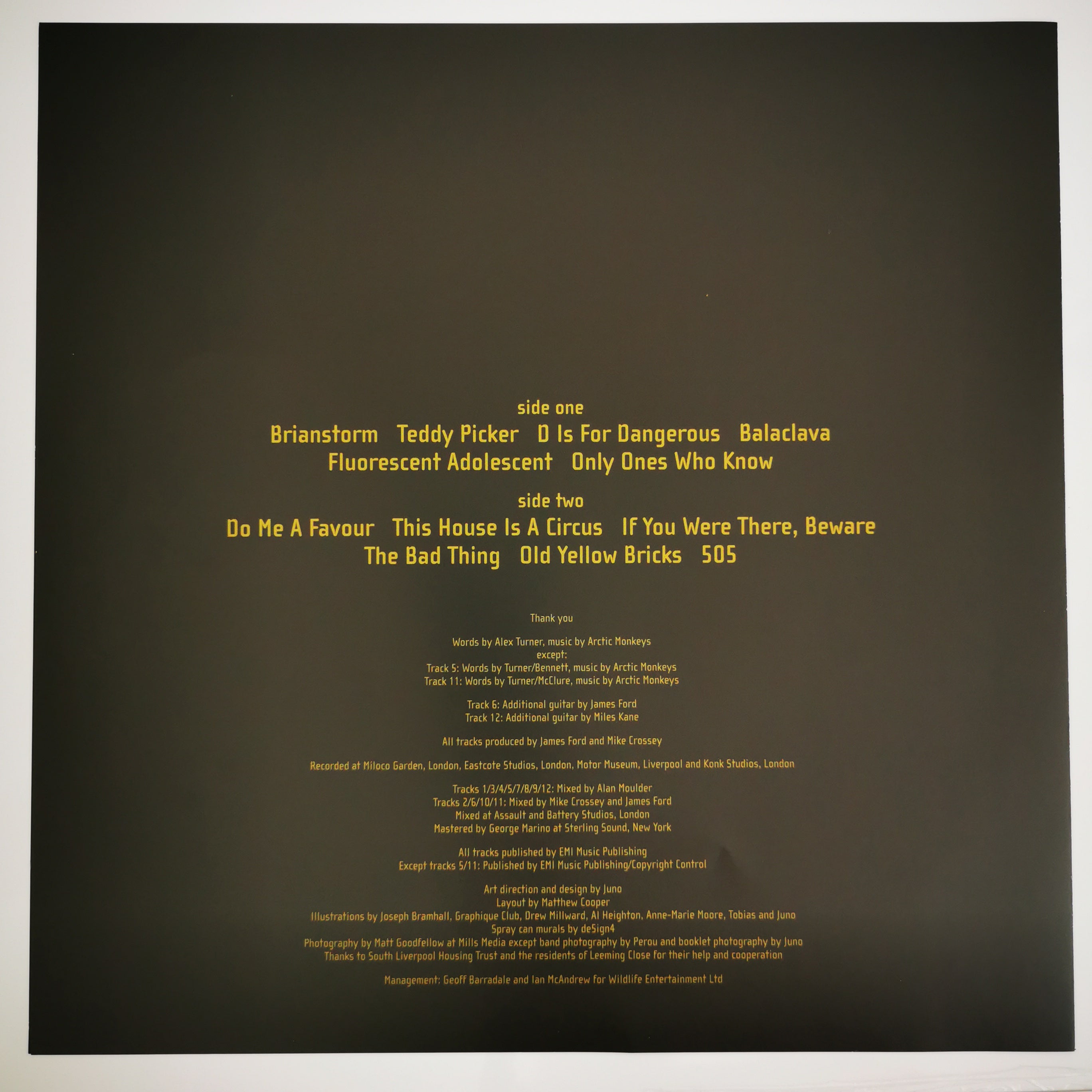 Arctic Monkeys Favourite Worst Nightmare Vinyl LP Record