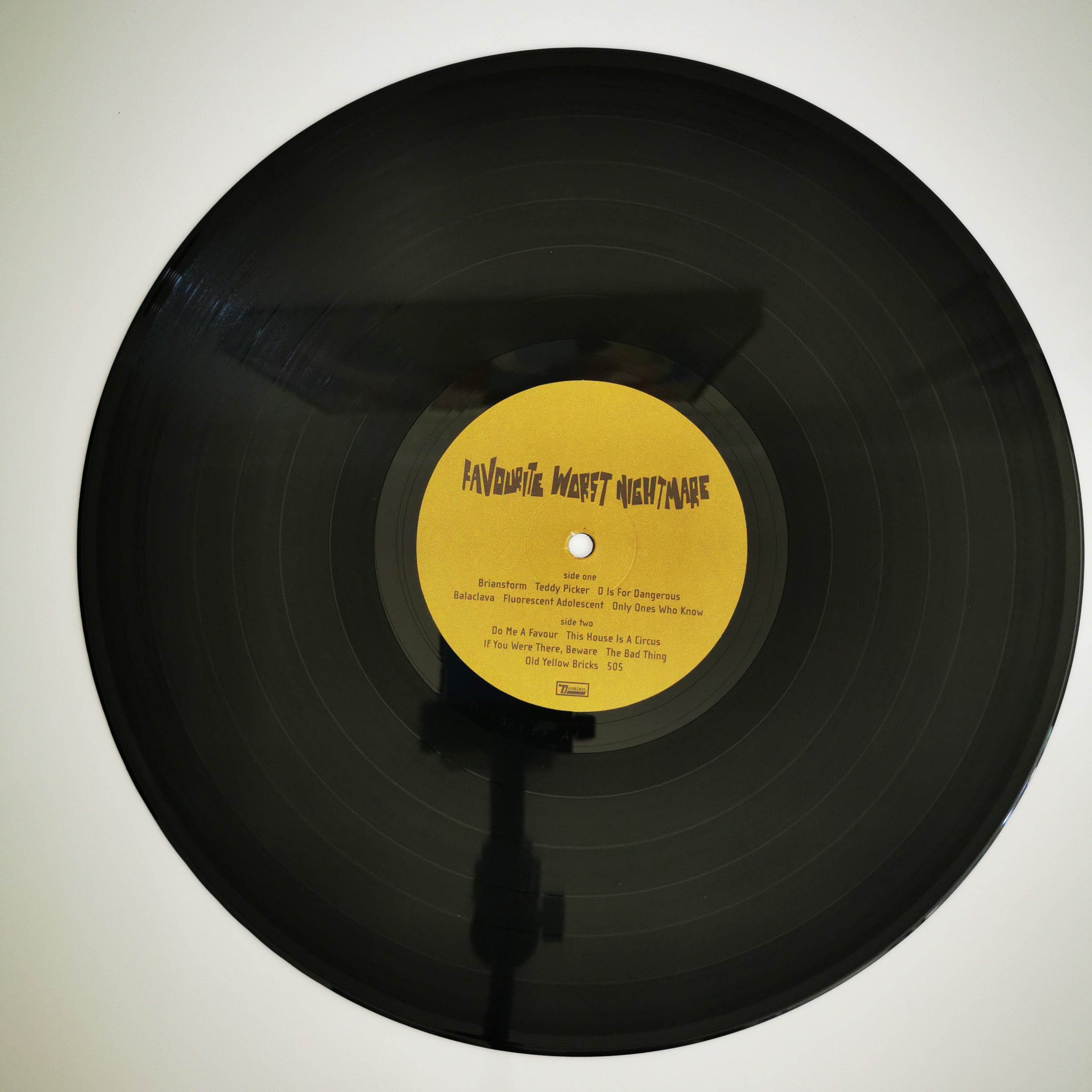 Arctic Monkeys Favourite Worst Nightmare Vinyl LP Record