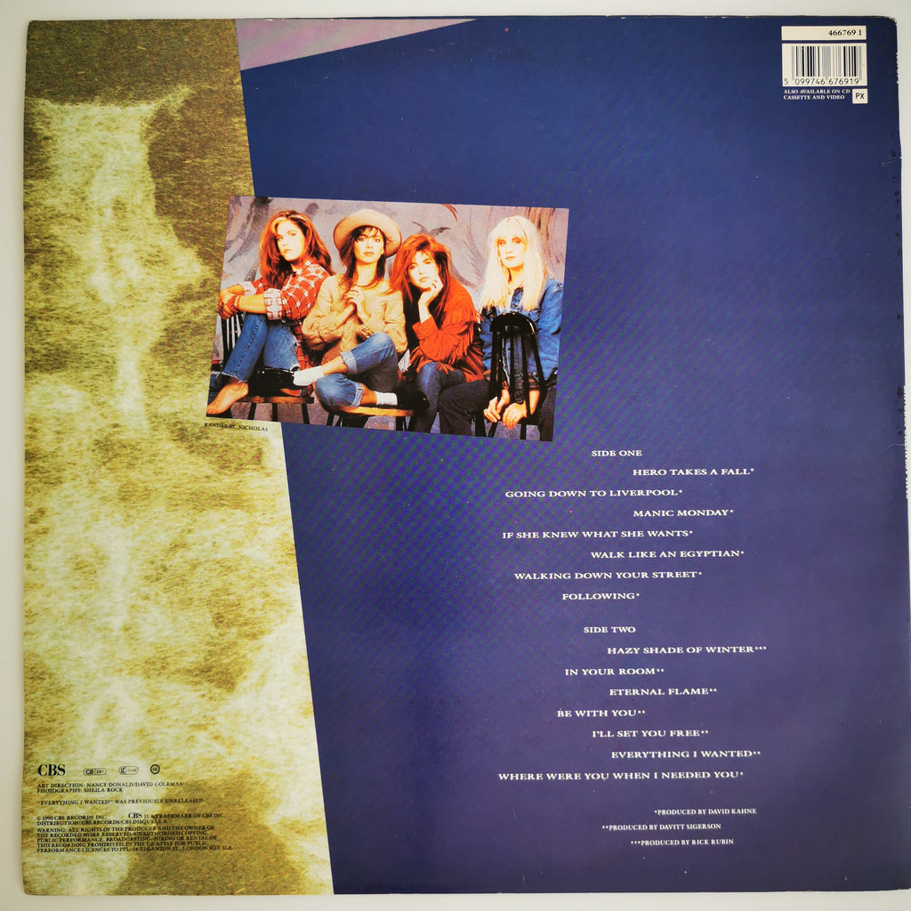 Bangles – Greatest Hits Vinyl LP Record