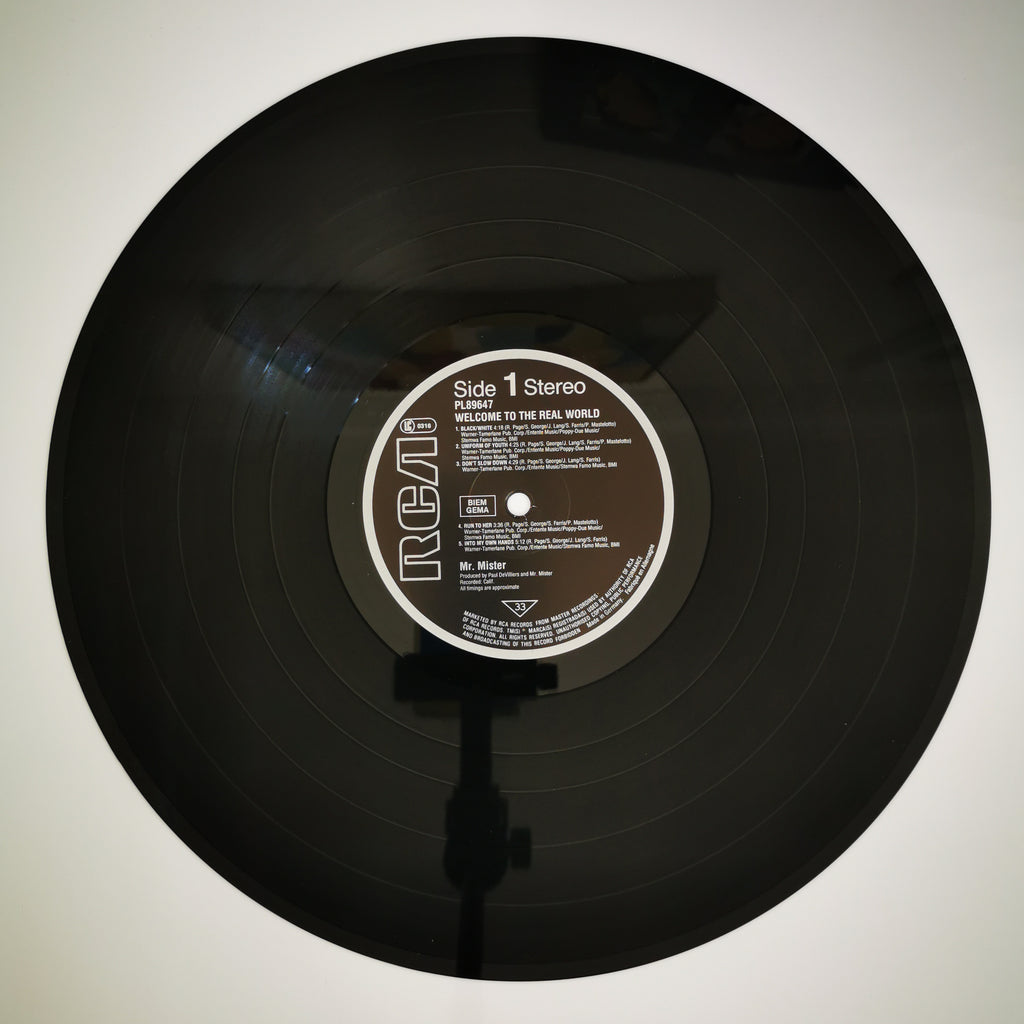 Mr. Mister – Welcome To The Real World Vinyl LP Record