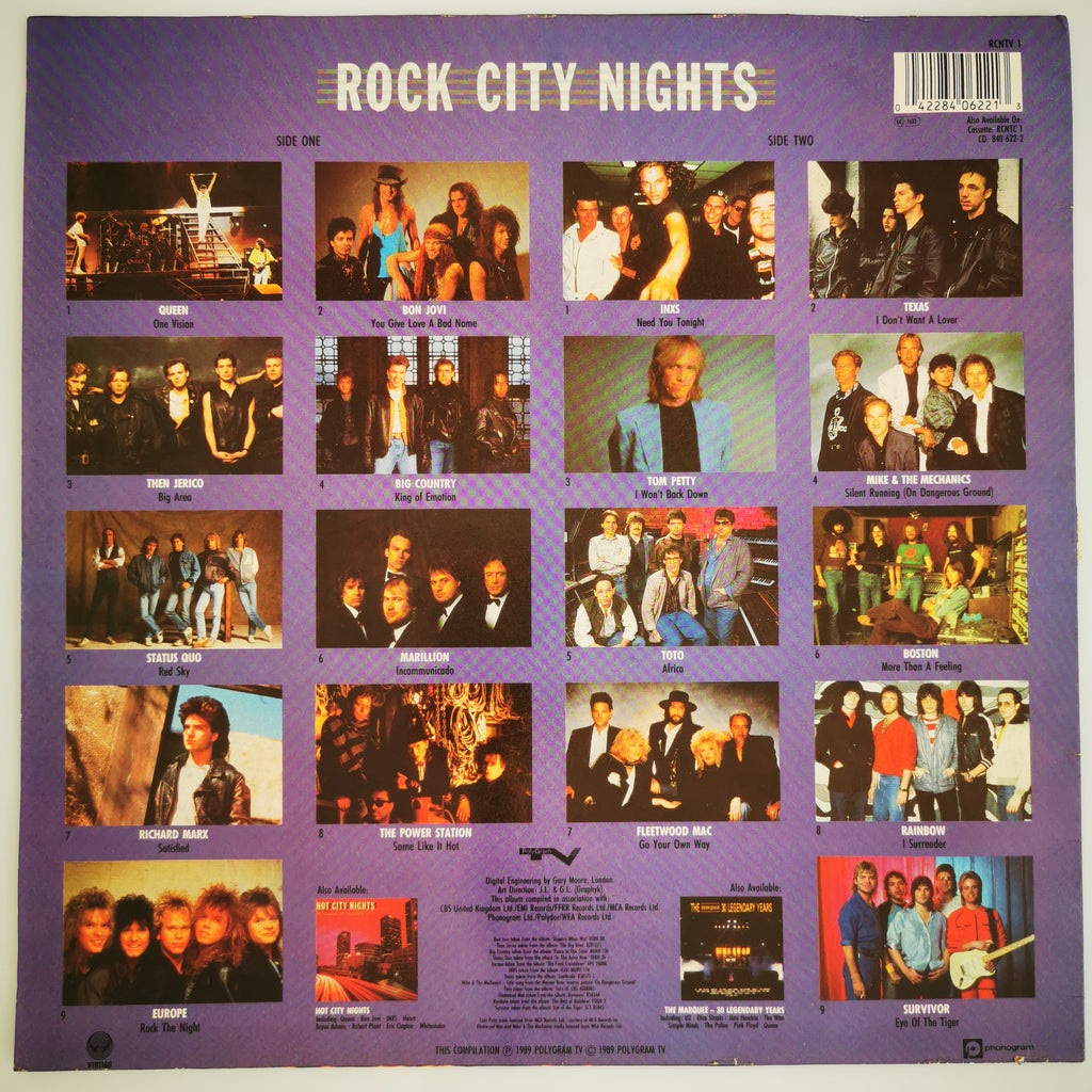 Various – Rock City Nights Vinyl LP Record