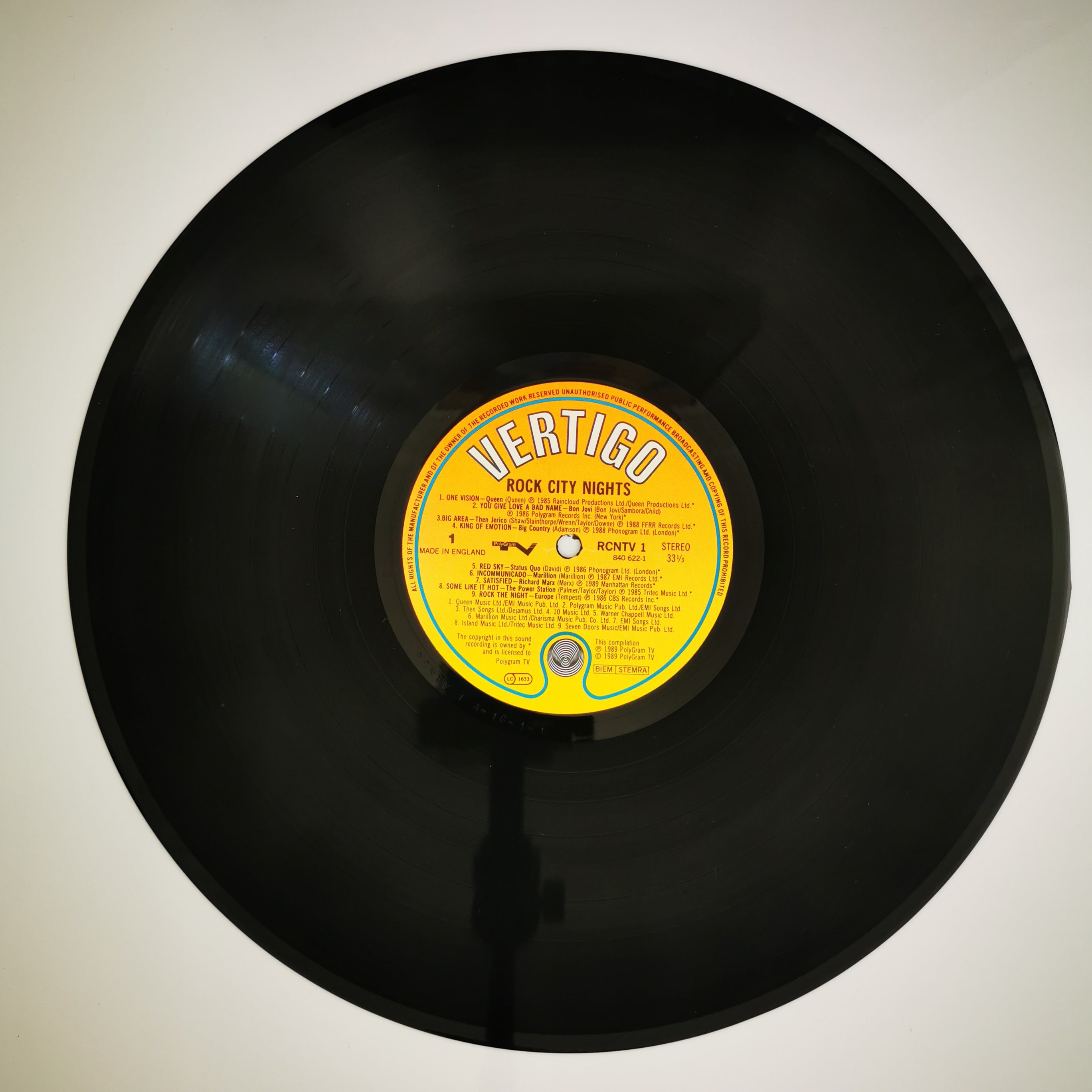 Various – Rock City Nights Vinyl LP Record