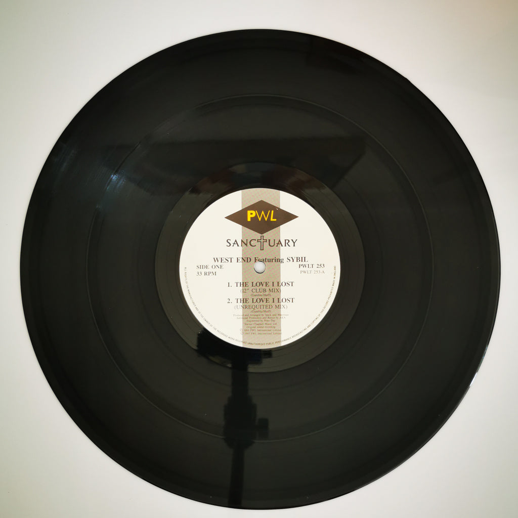 West End Featuring Sybil – The Love I Lost Vinyl 12" Single Record