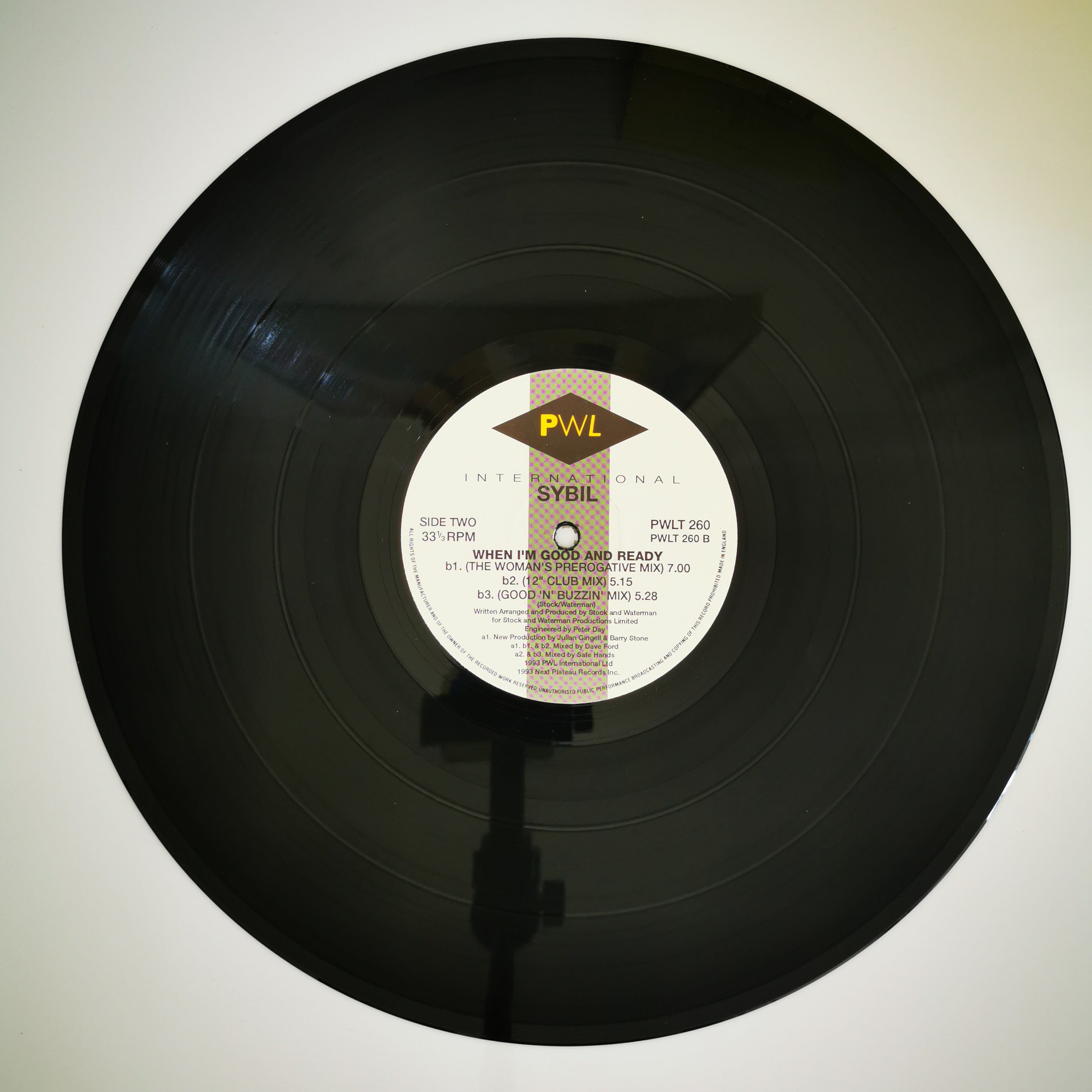 Sybil – When I'm Good And Ready Vinyl 12" Single Record
