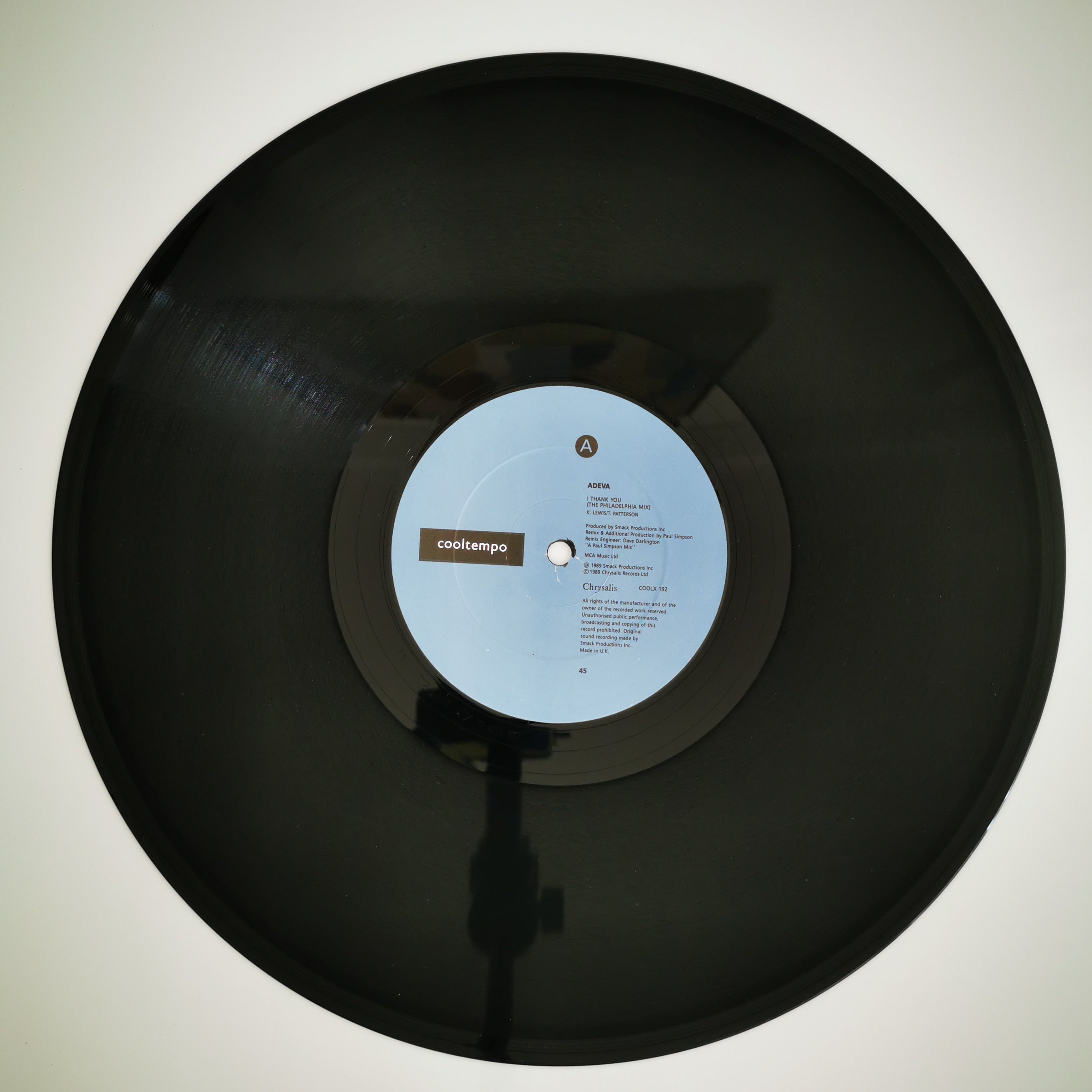 Adeva – I Thank You Vinyl 12" Single Record