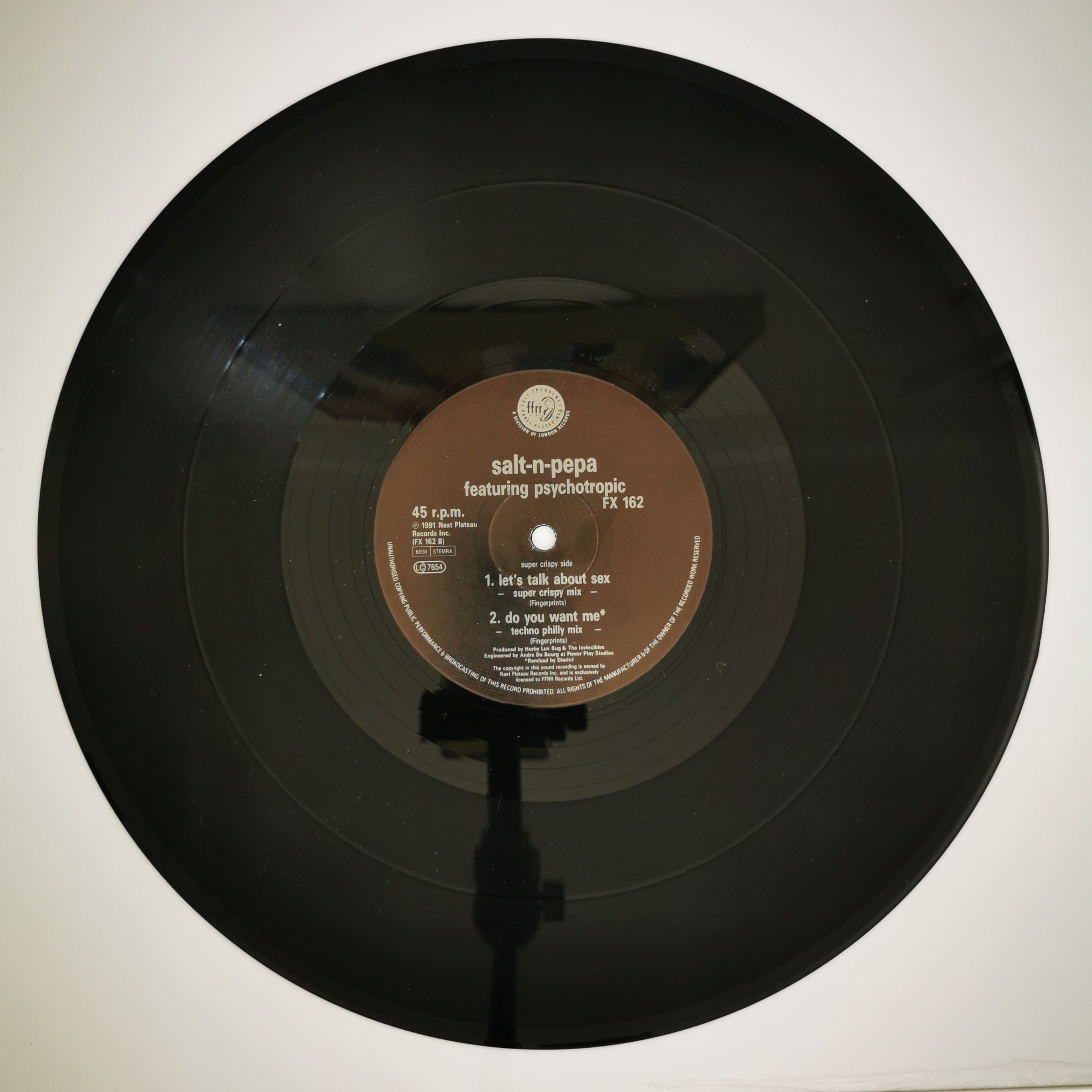 Salt-n-Pepa - Let's Talk About Sex! Vinyl 12" Single