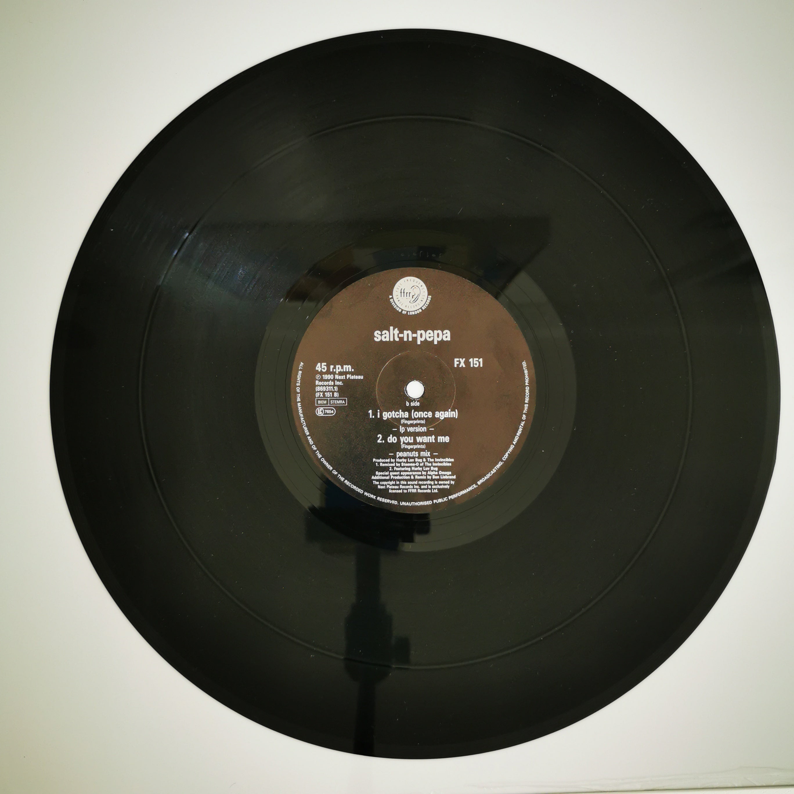 Salt N Pepa Do You Want Me 12" vinyl Single