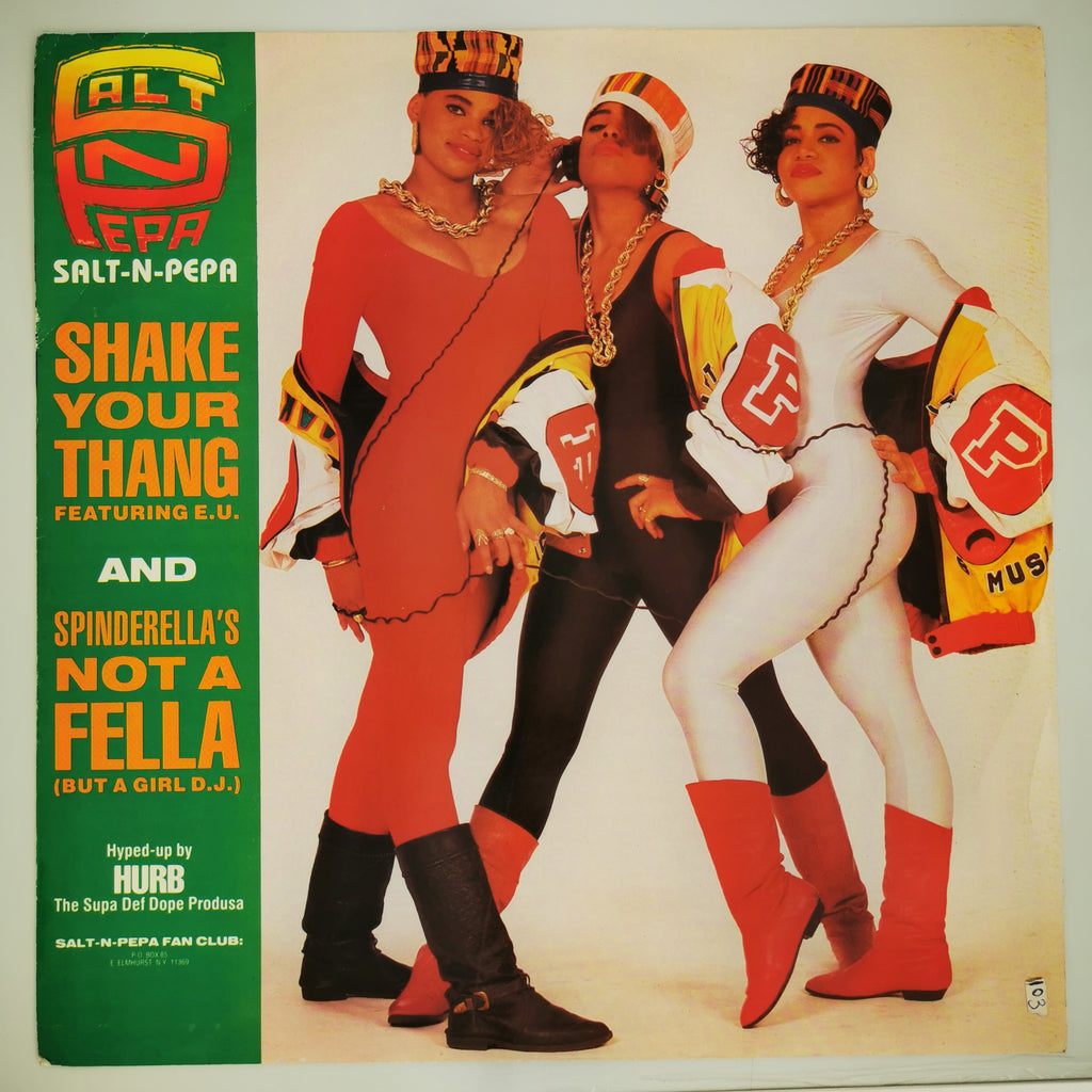 Salt N Pepa Shake Your Thang 12" vinyl Single Record
