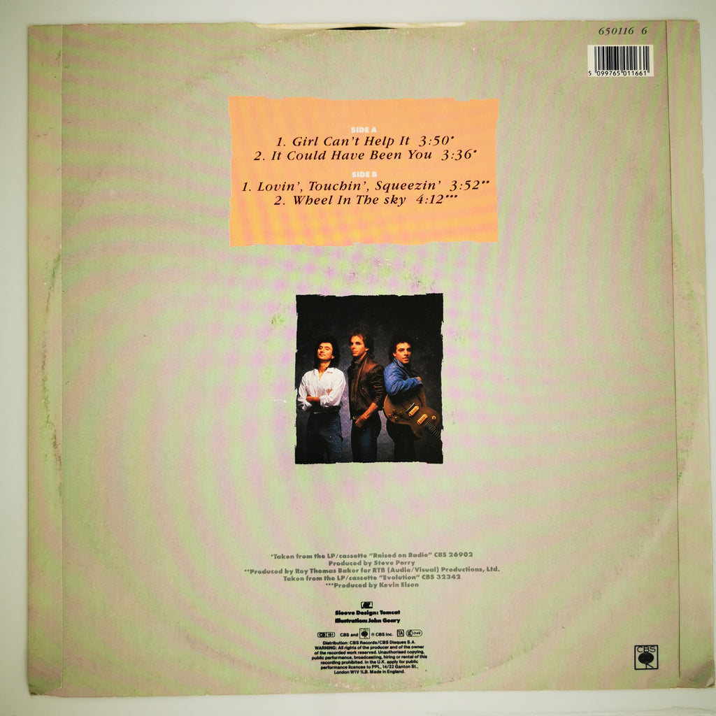 Journey – Girl Can't Help It 12" Single Record