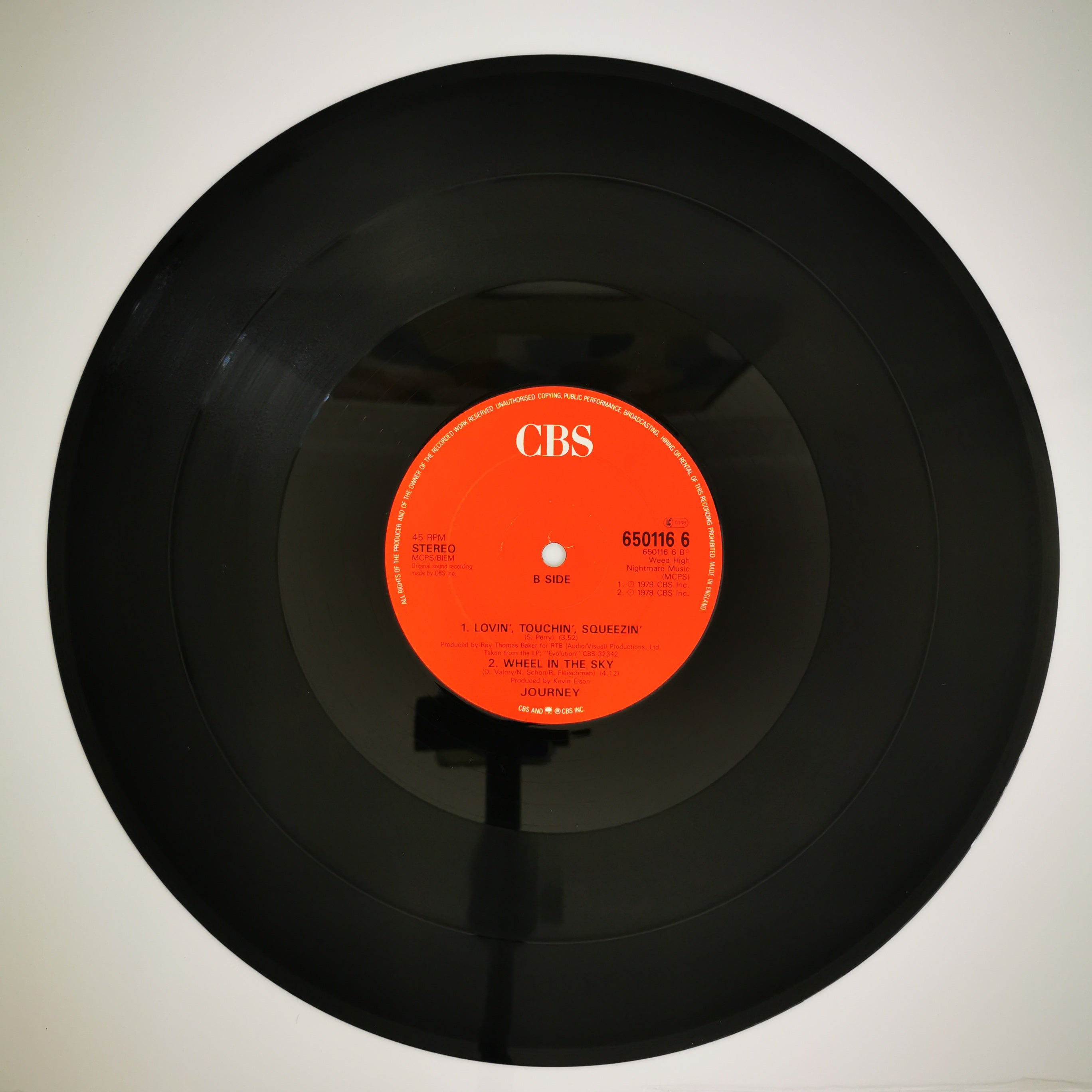 Journey – Girl Can't Help It 12" Single Record