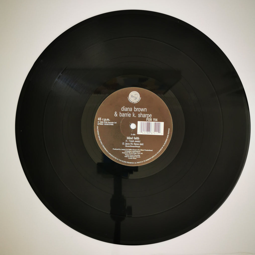 Diana Brown & Barrie K Sharpe – Blind Faith 12" Single