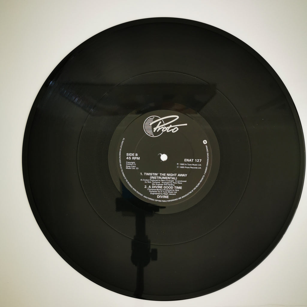 Divine – Twistin' The Night Away 12" Vinyl Single (Bouns Record)