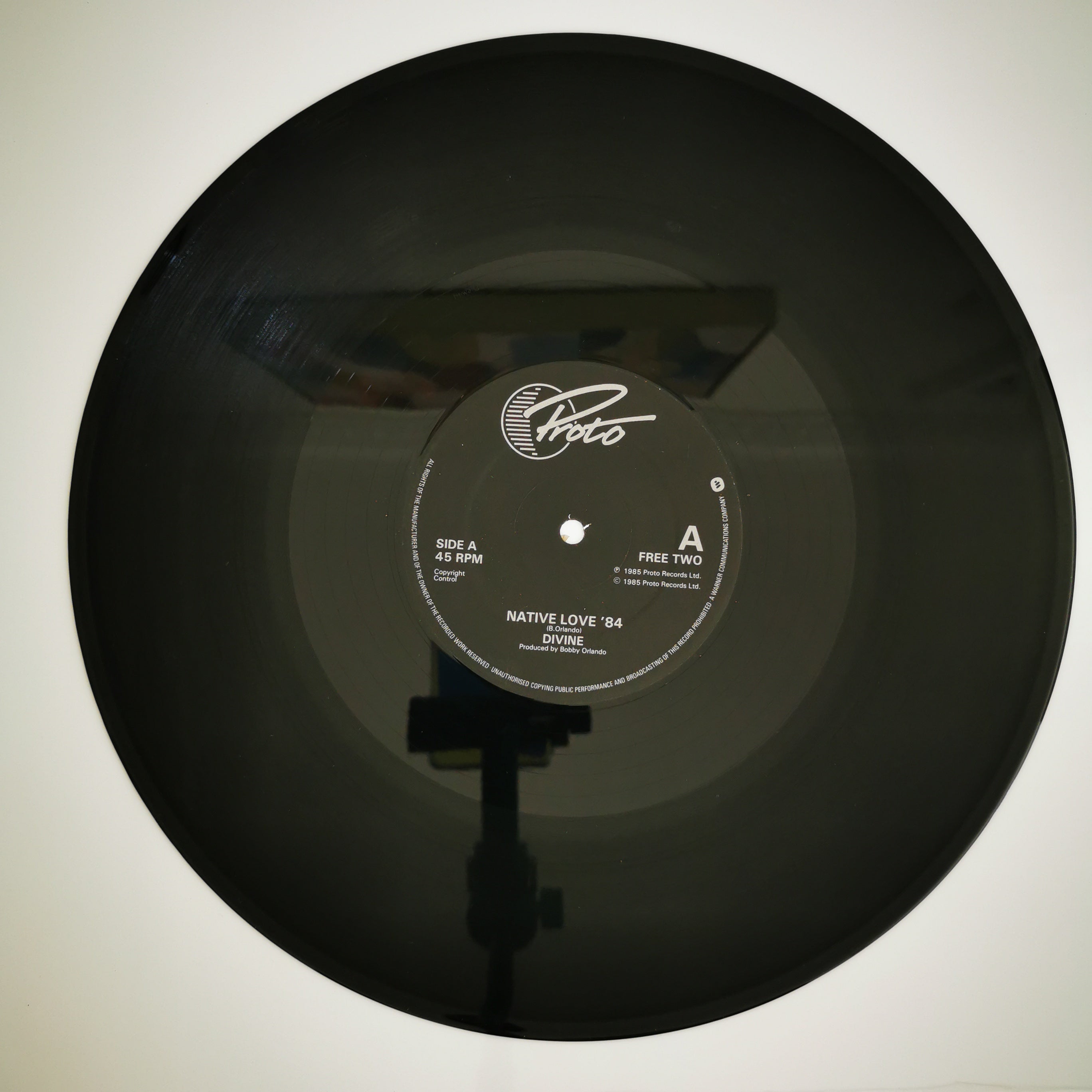 Divine – Twistin' The Night Away 12" Vinyl Single (Bouns Record)