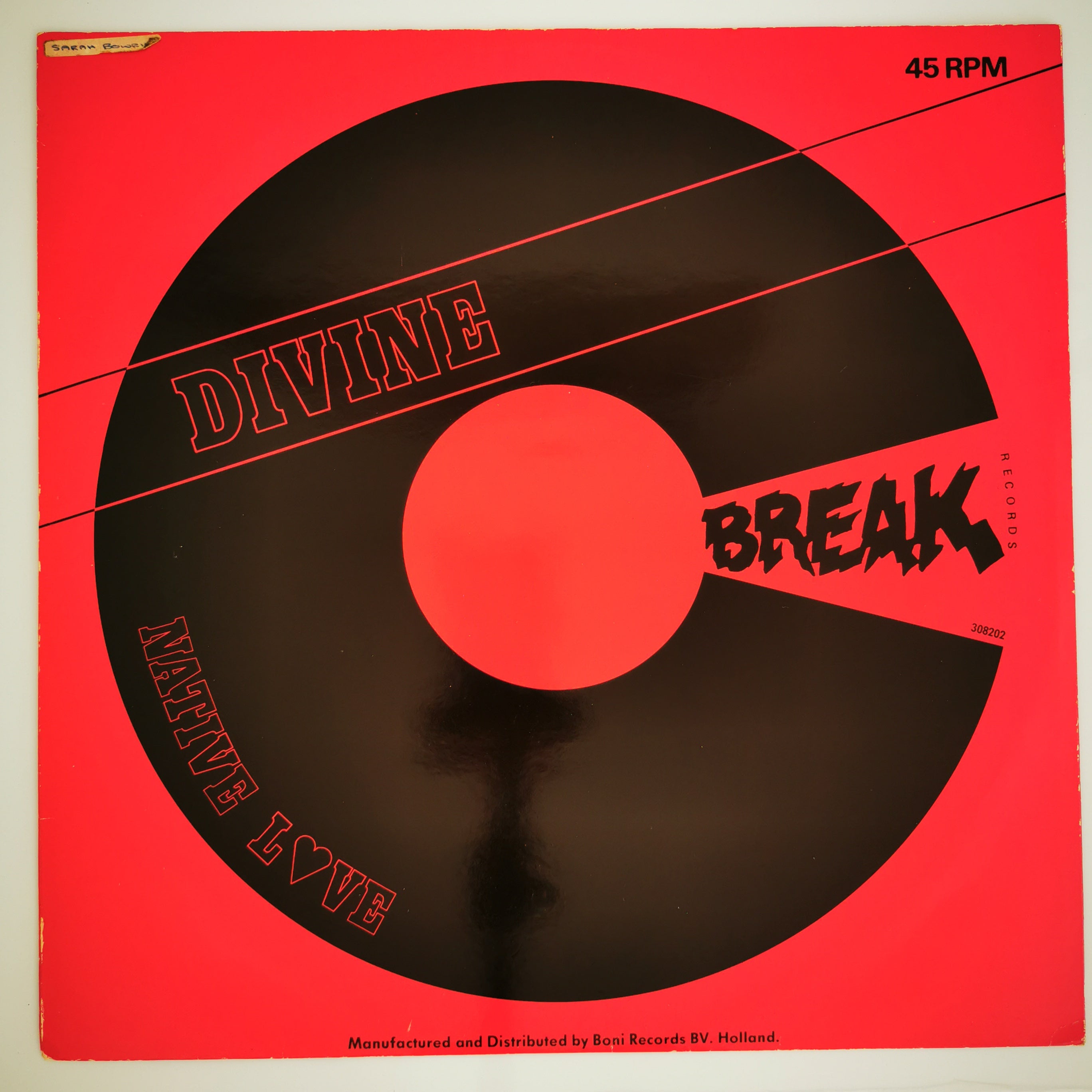 Divine – Native Love (Step By Step) Vinyl 12" Single Import