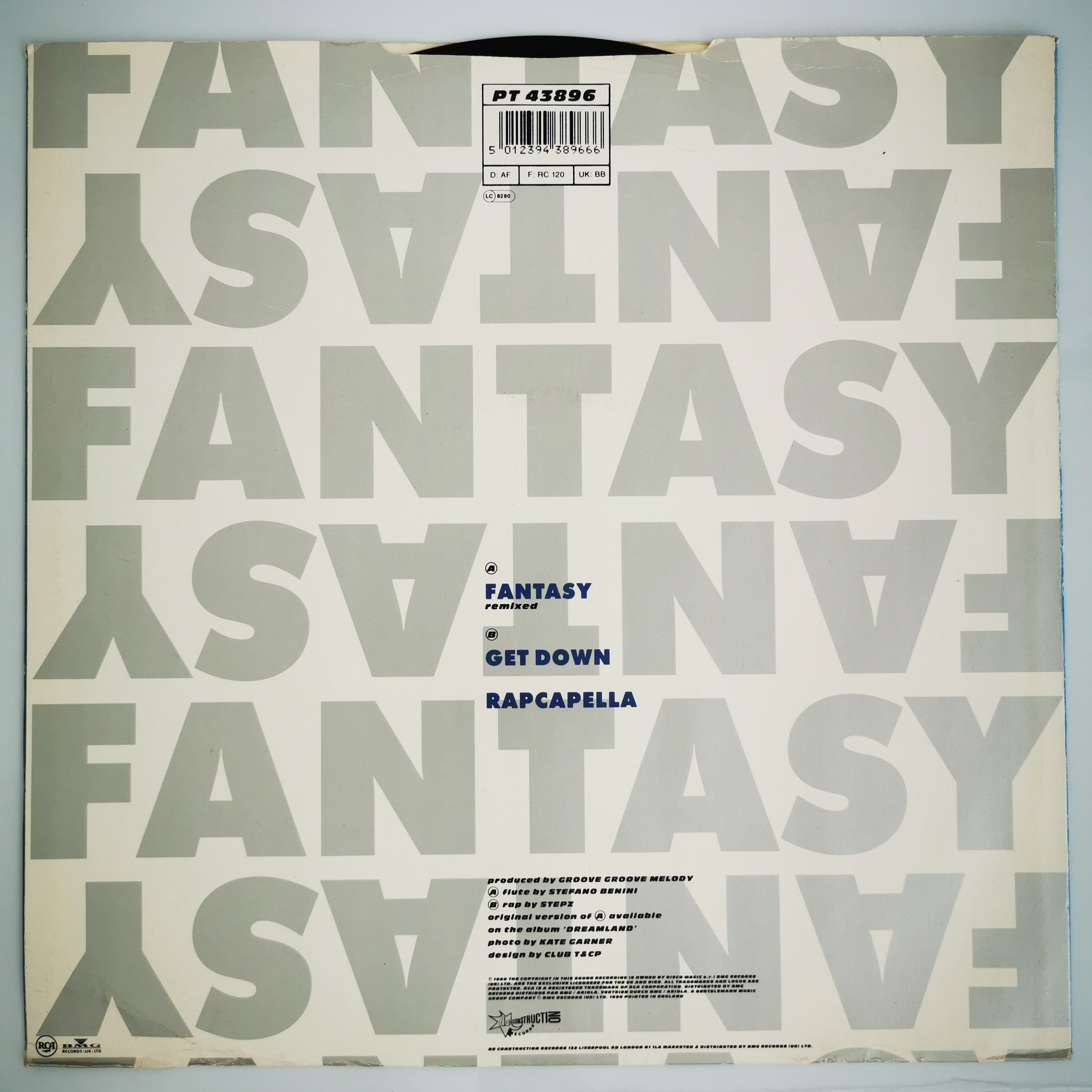 Black Box Fantasy 12" Vinyl Single Record