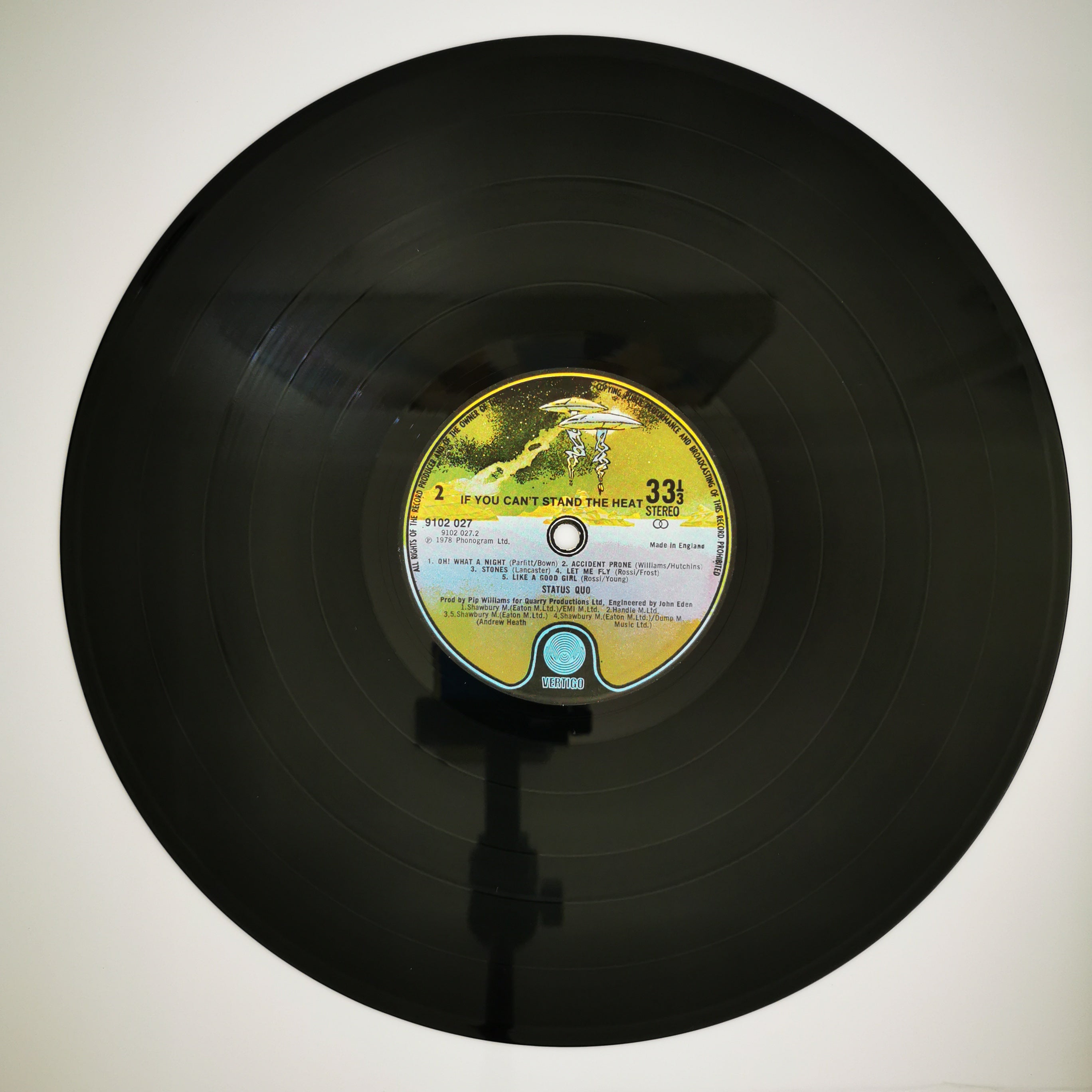 Status Quo - If You Can't Stand The Heat... Vinyl LP Record