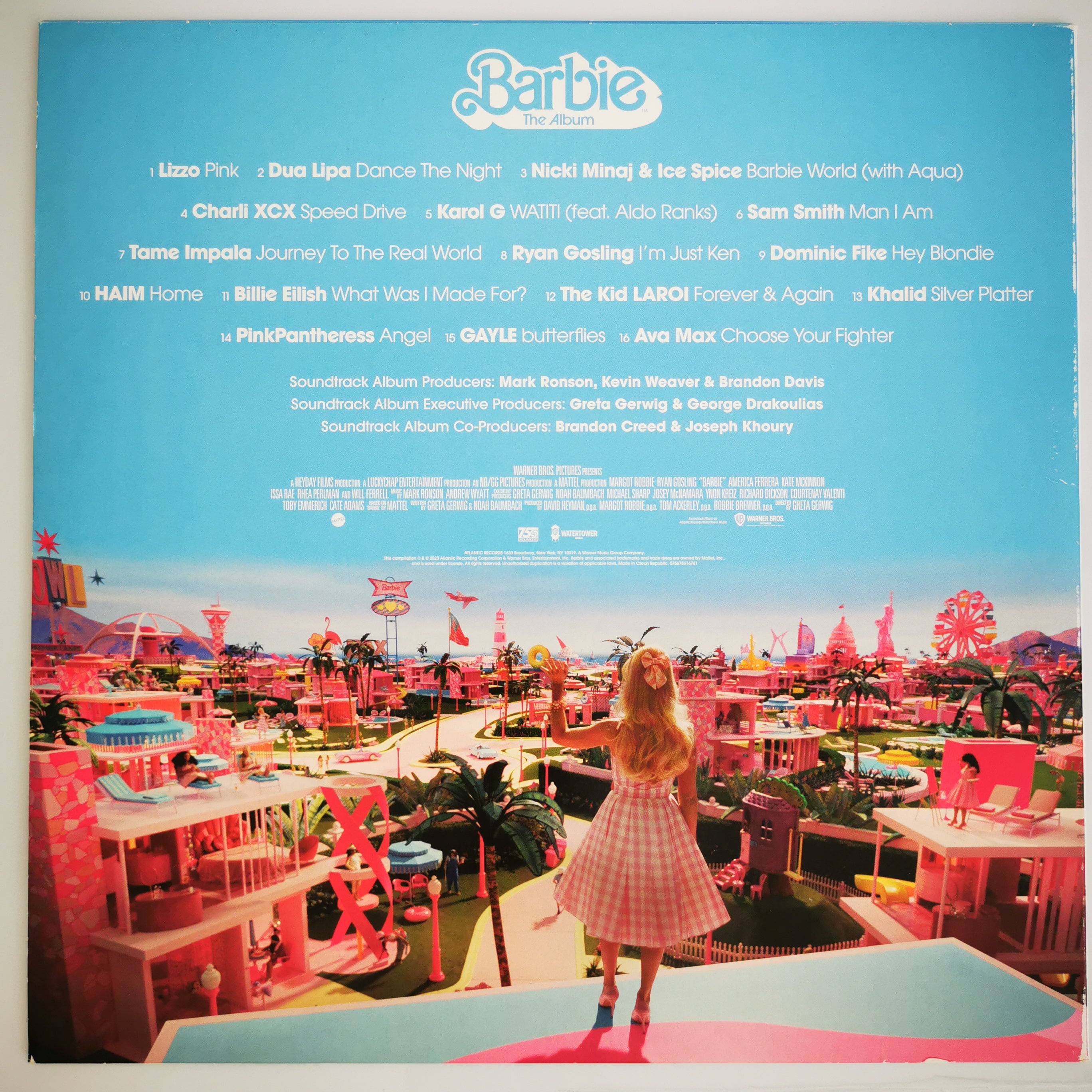 Original Soundtrack Barbie The Album Pink Vinyl Record