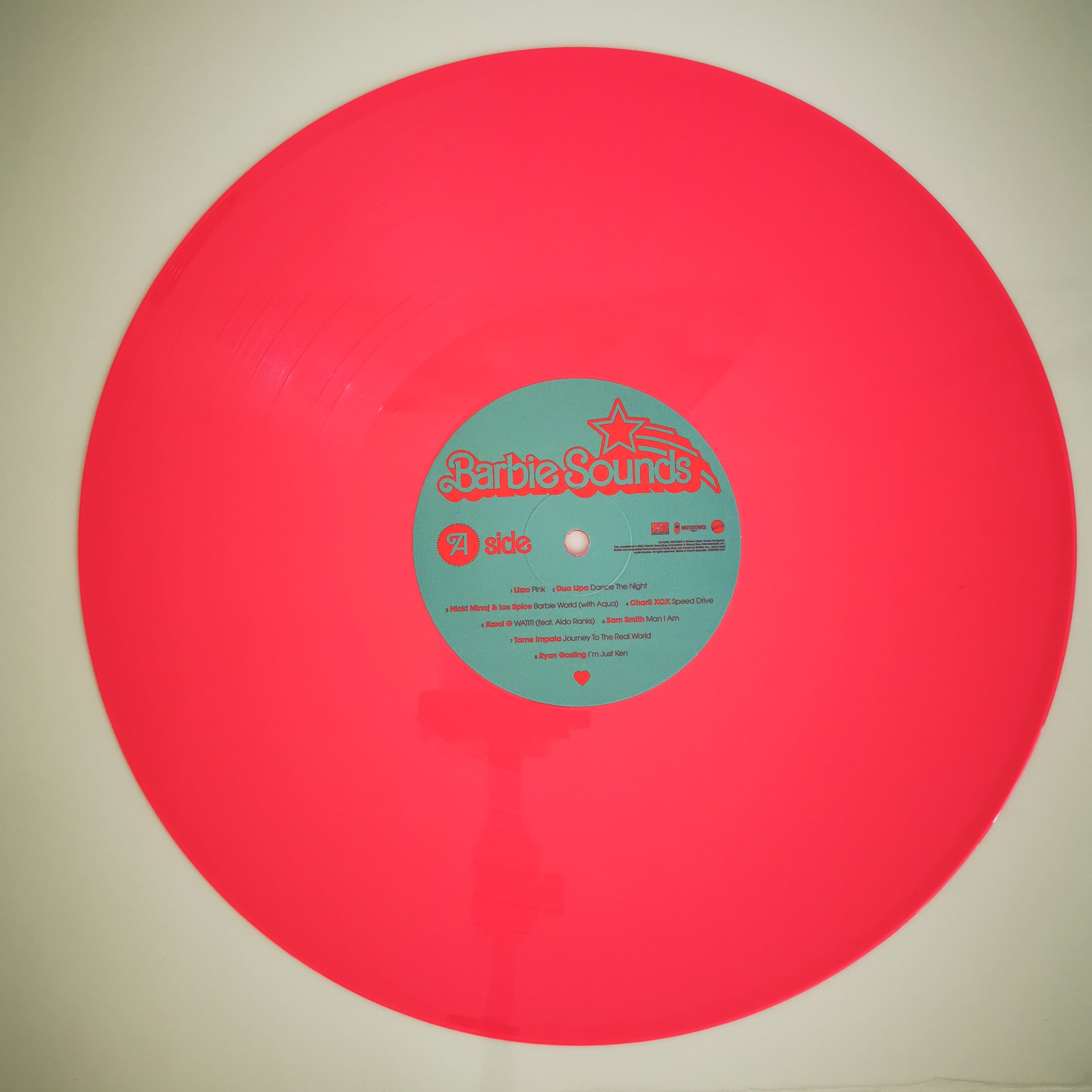 Original Soundtrack Barbie The Album Pink Vinyl Record