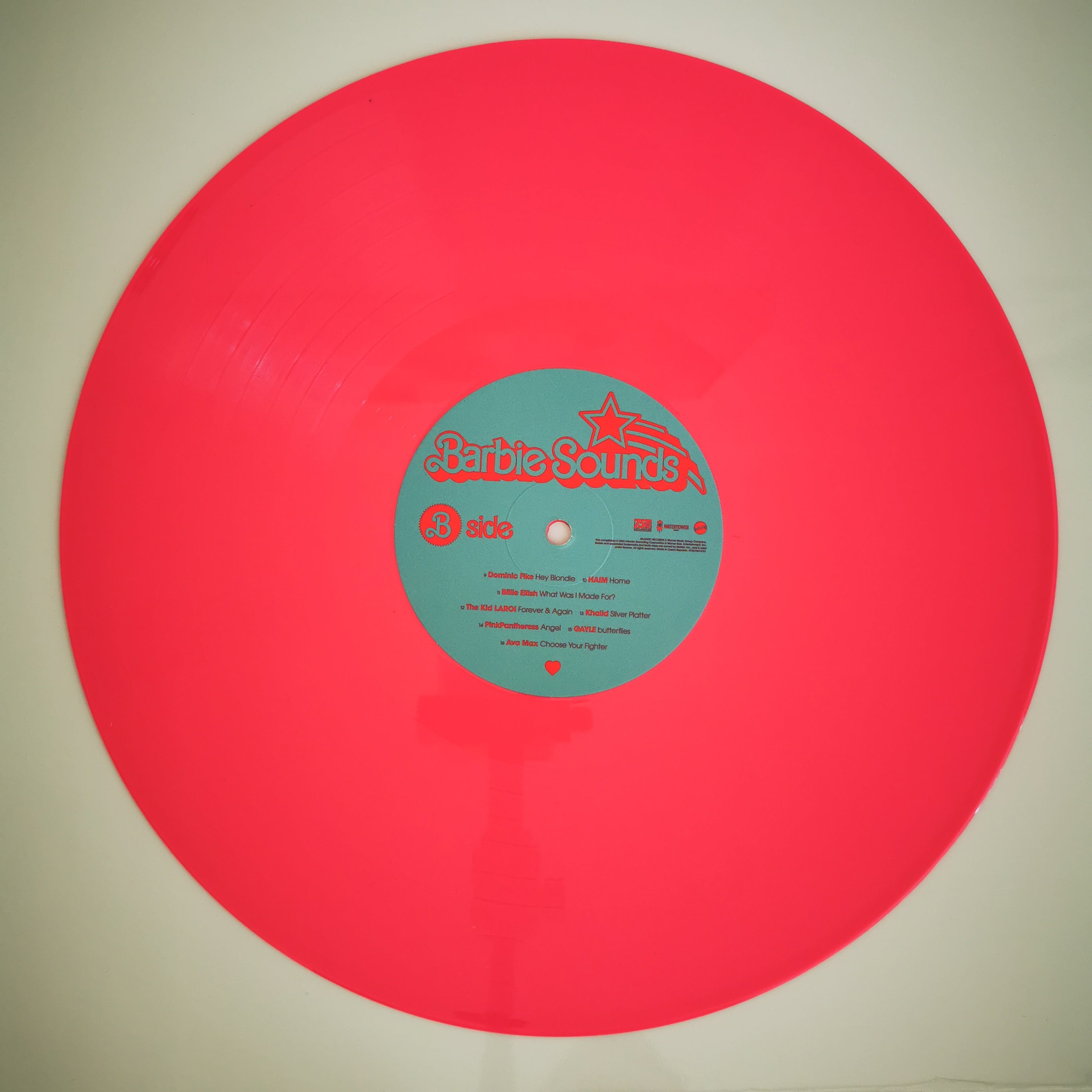 Original Soundtrack Barbie The Album Pink Vinyl Record